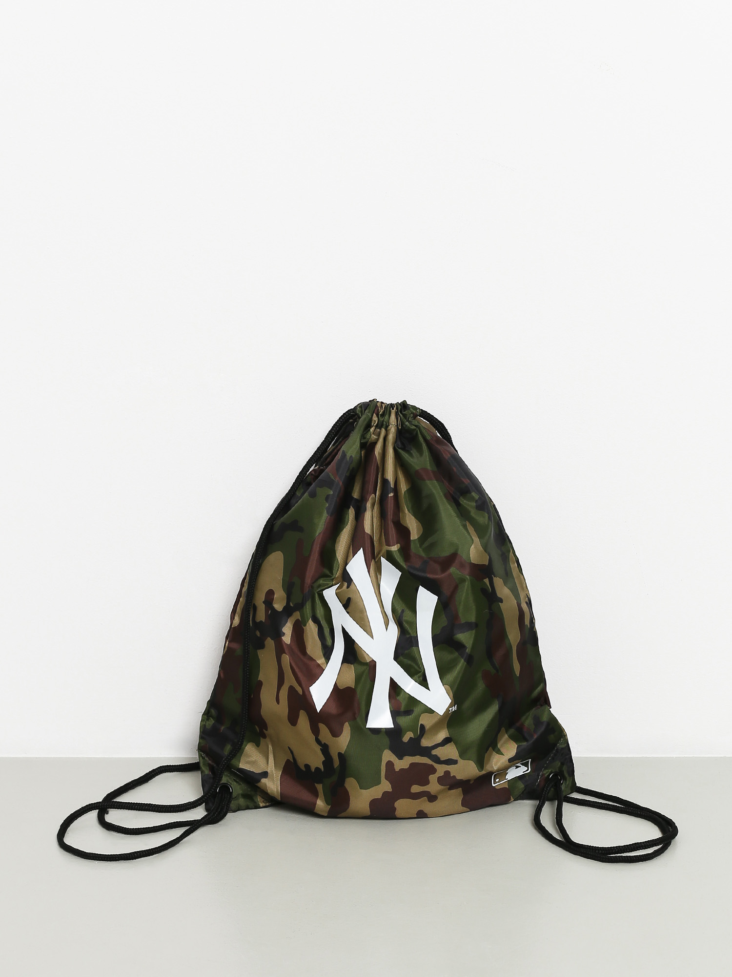 New Era Mlb Gym Sack Nny Hátizsák (woodland camo/optic white)