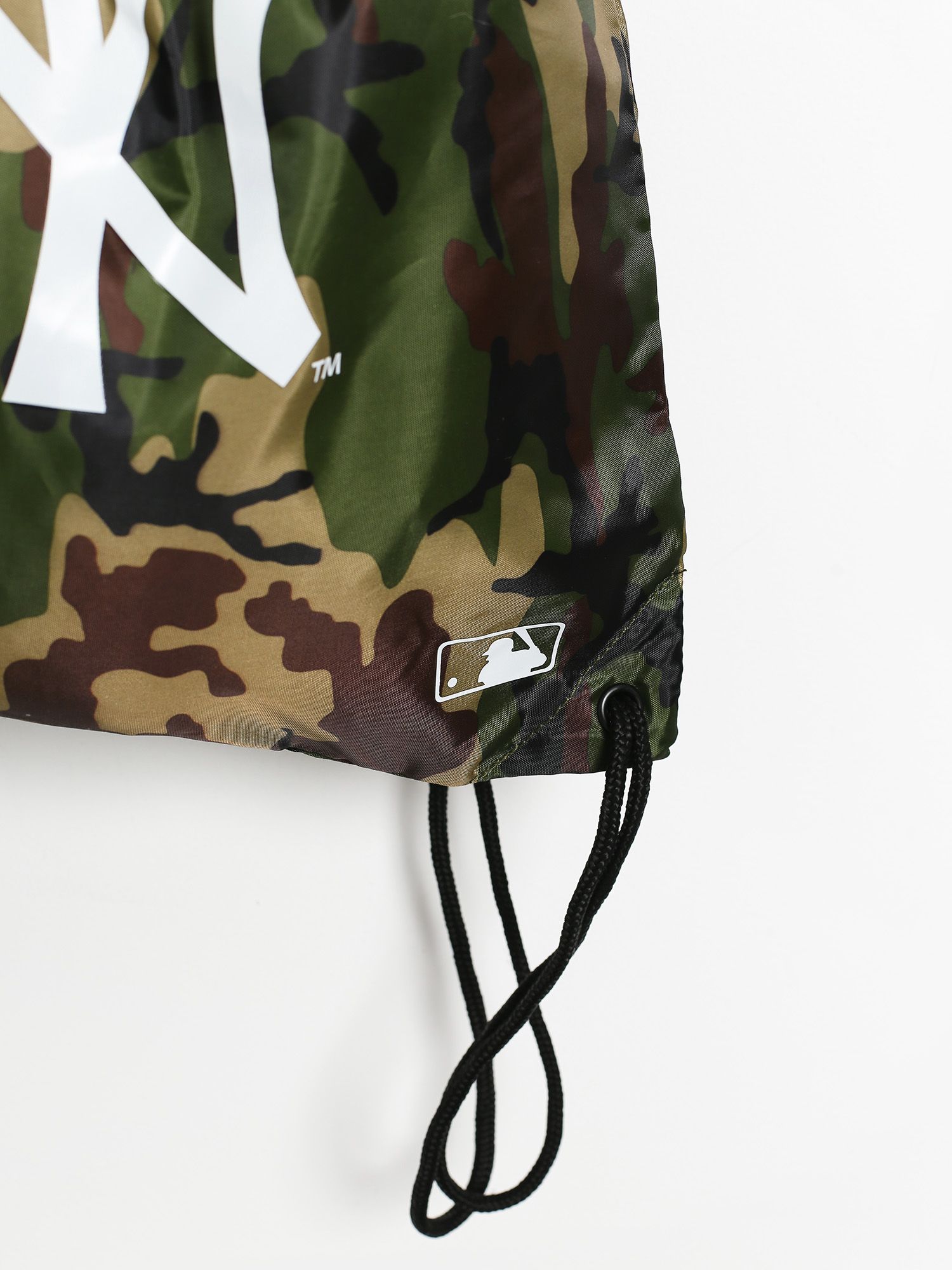 New Era Mlb Gym Sack Nny Hátizsák (woodland camo/optic white)