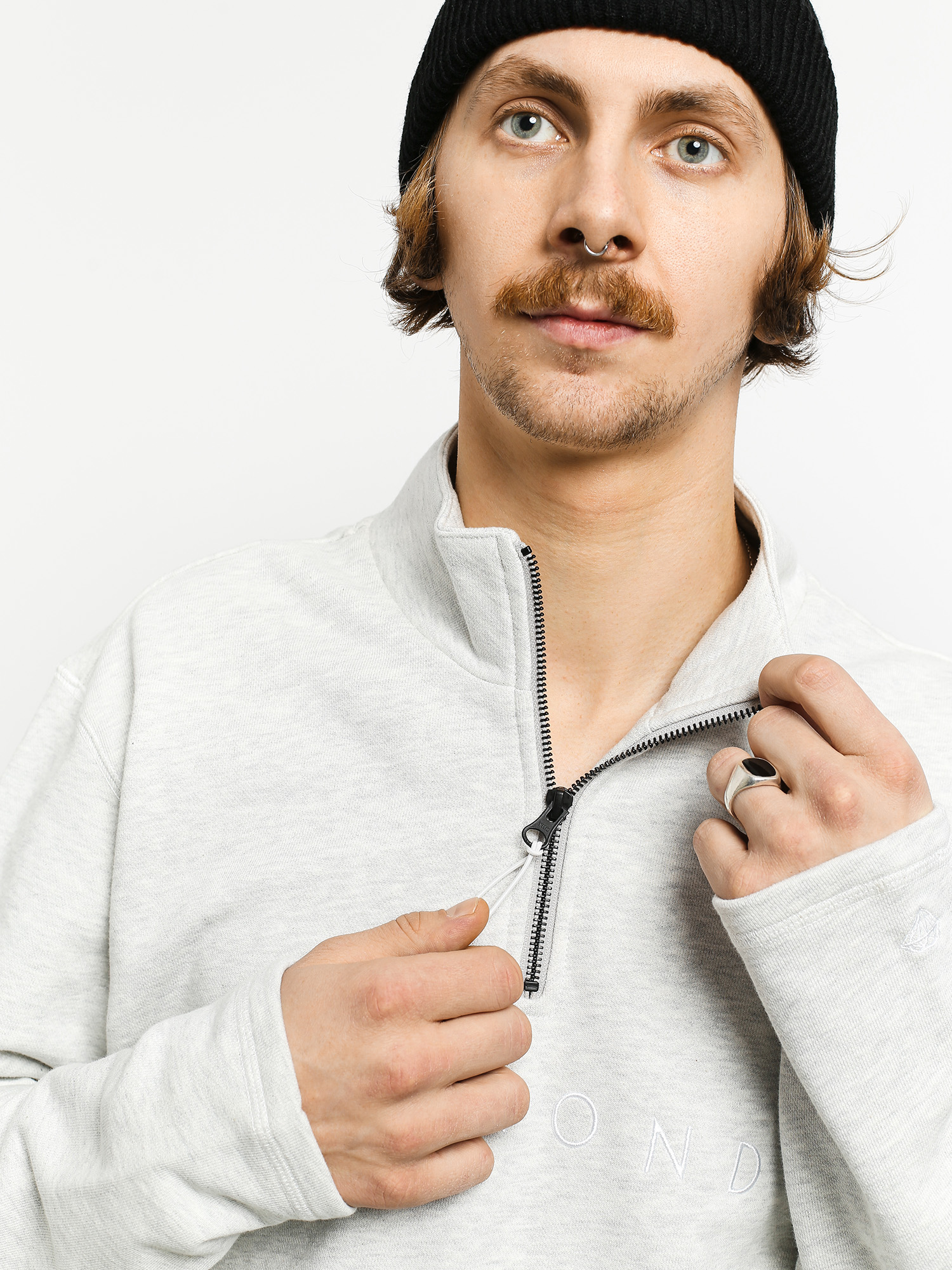 Diamond Supply Co. Leeway ZHD Pulóver (grey)