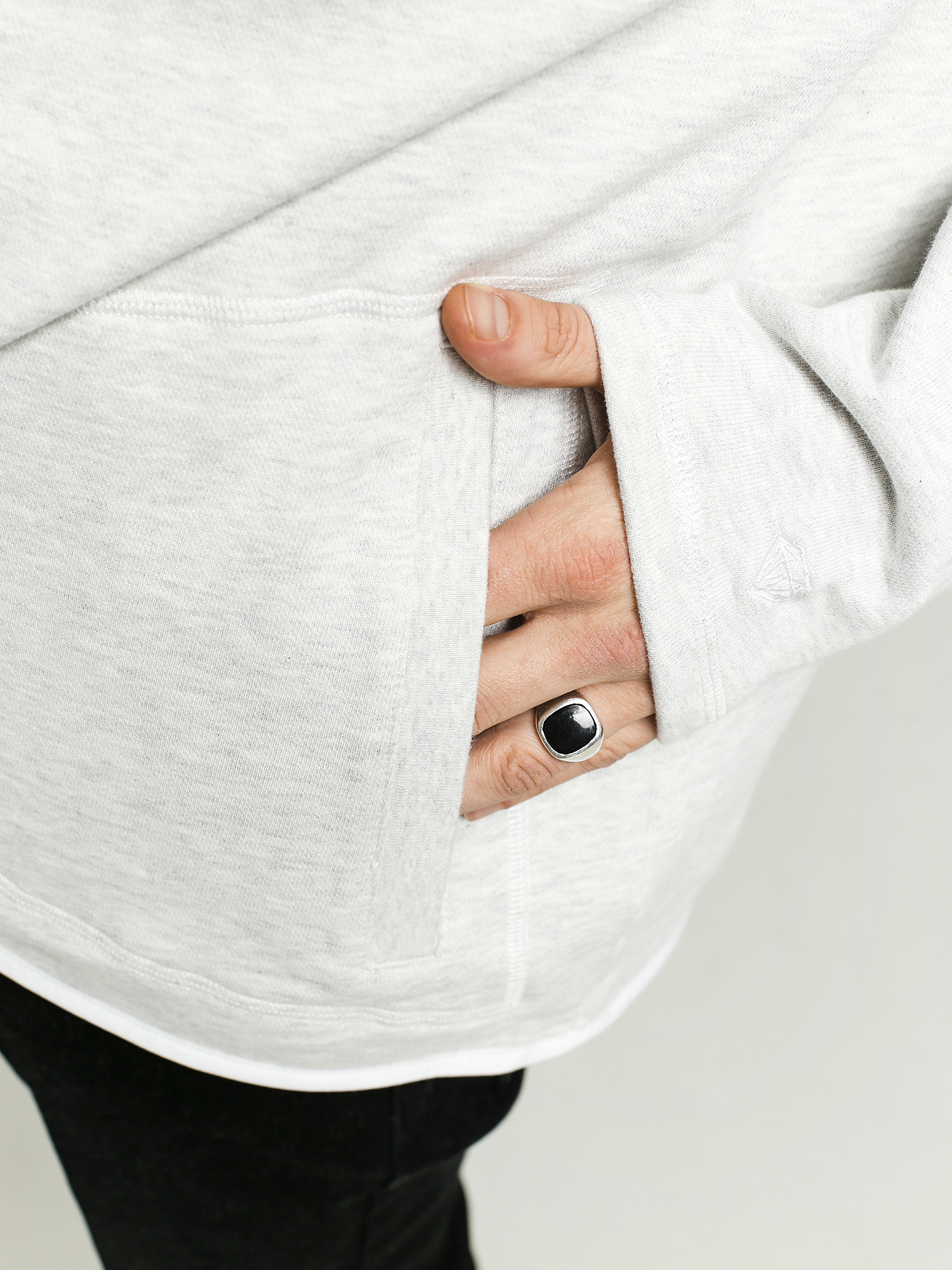 Diamond Supply Co. Leeway ZHD Pulóver (grey)