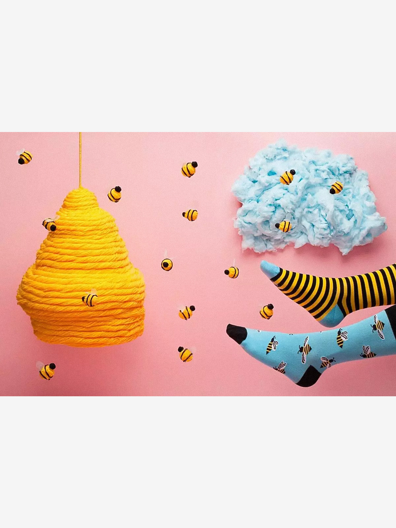 Many Mornings Bee Bee Zokni (blue/yellow)