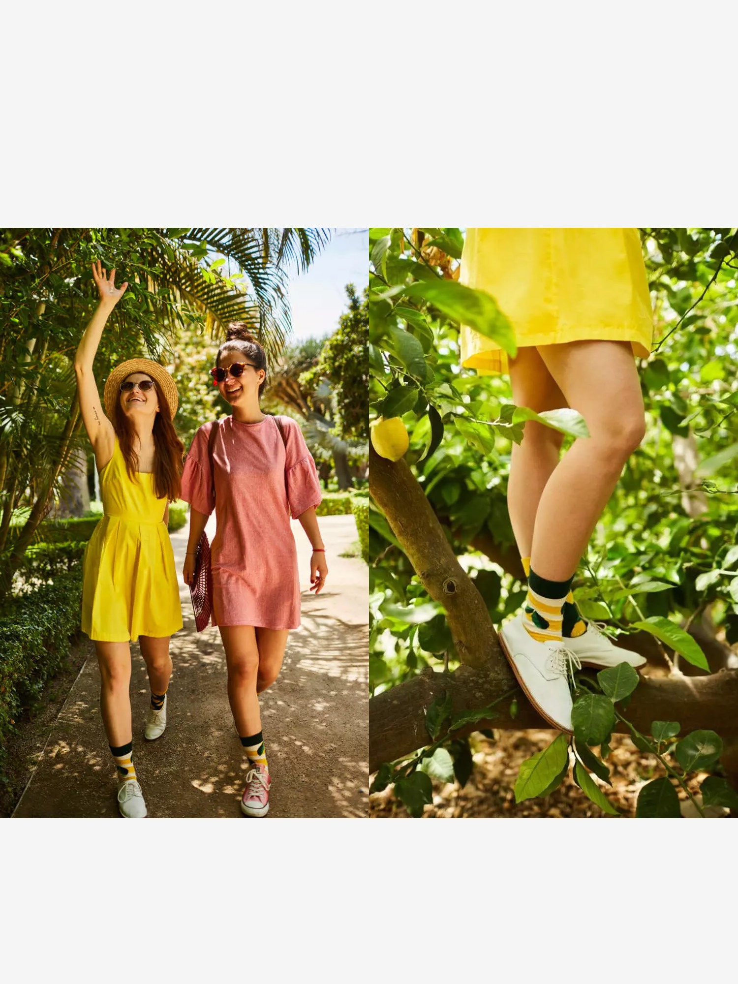 Many Mornings The Lemons Zokni (yellow/green)