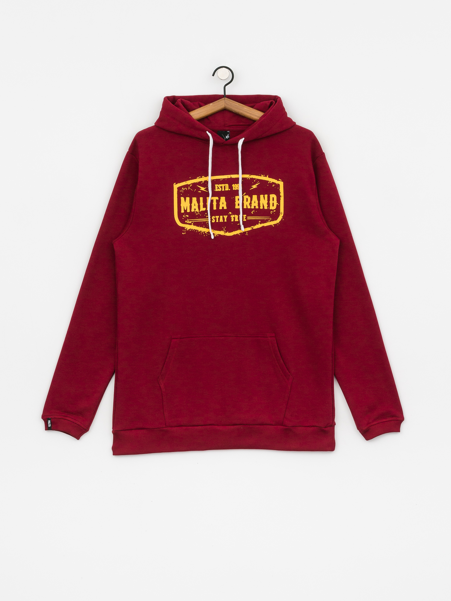 Malita Stay True HD Kapucnis pulóver (burgundy)