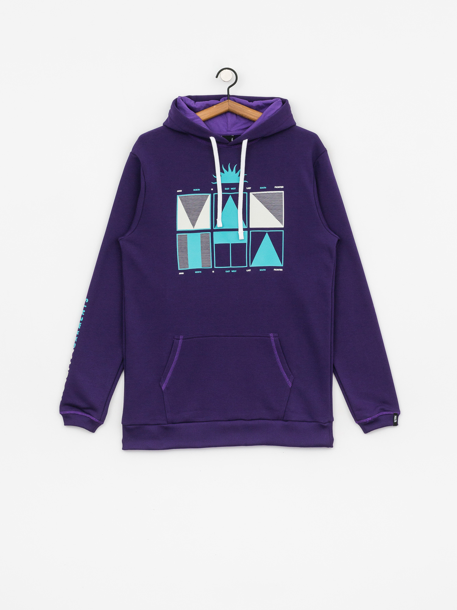 Malita Navigator Kapucnis pulóver (violet)