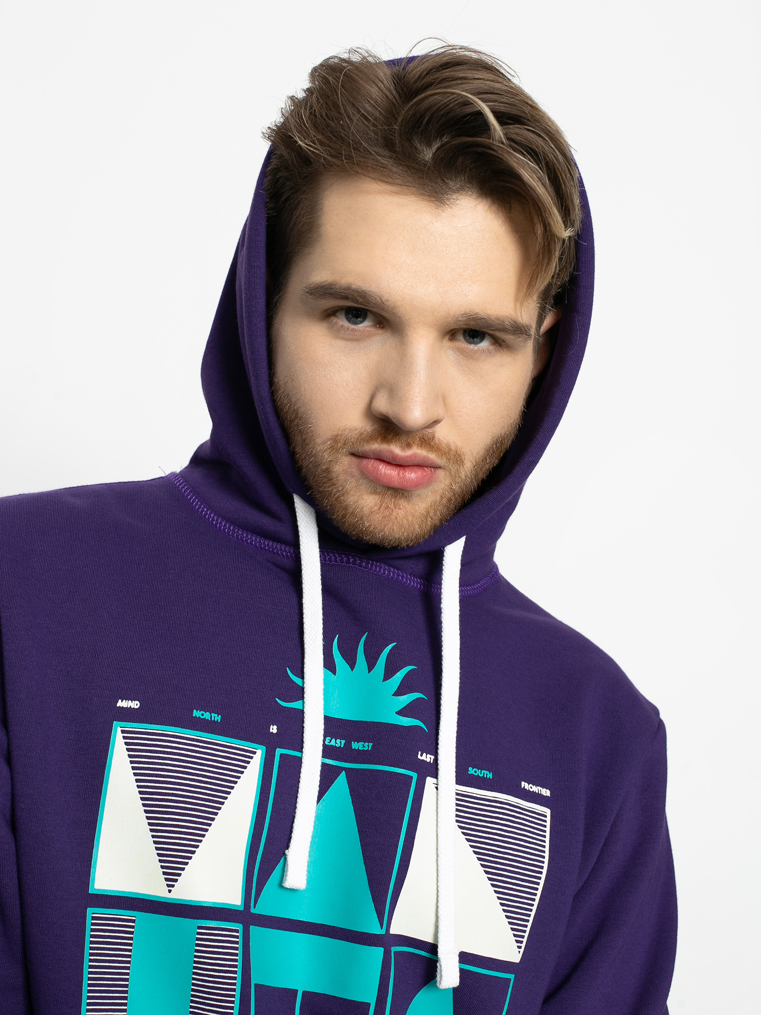 Malita Navigator Kapucnis pulóver (violet)