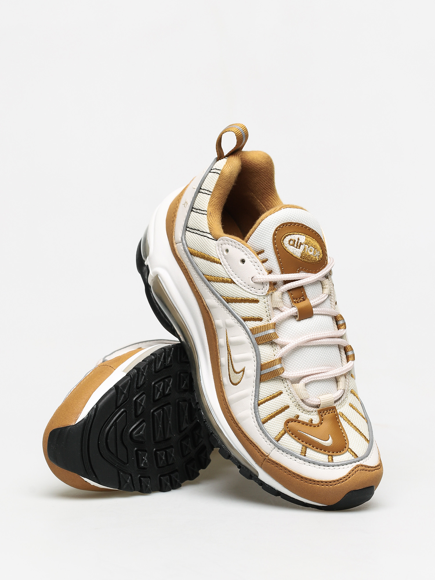 Nike Air Max 98 Wmn Cipők (phantom/beach wheat reflect silver)