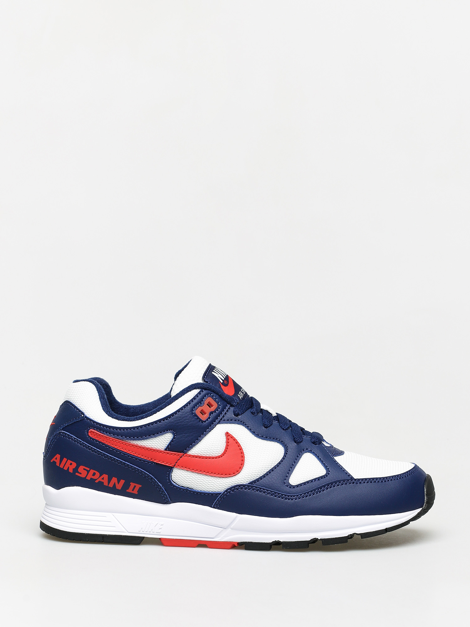 Cipők Nike Air Span II (blue void/habanero red white black)
