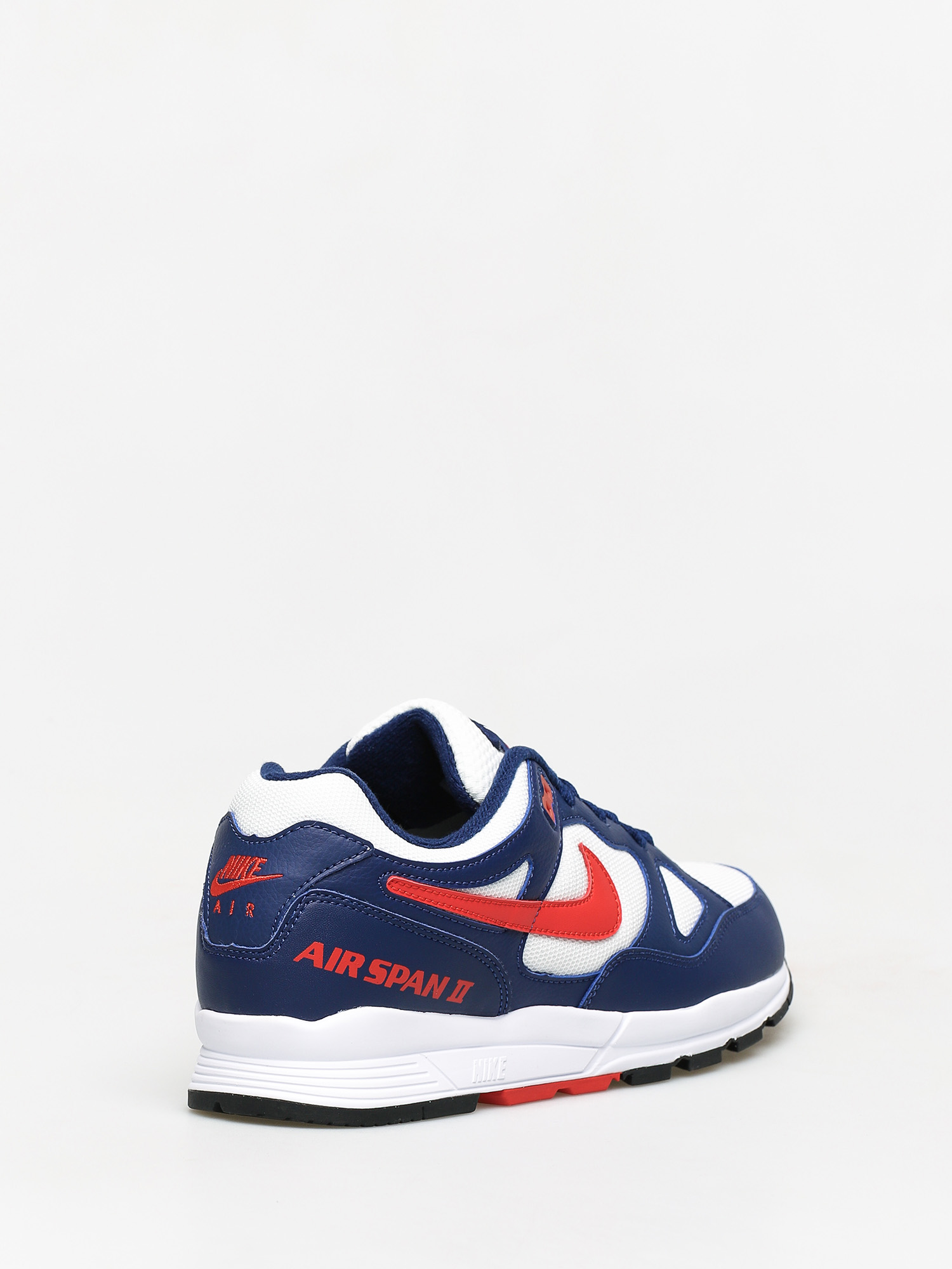Cipők Nike Air Span II (blue void/habanero red white black)