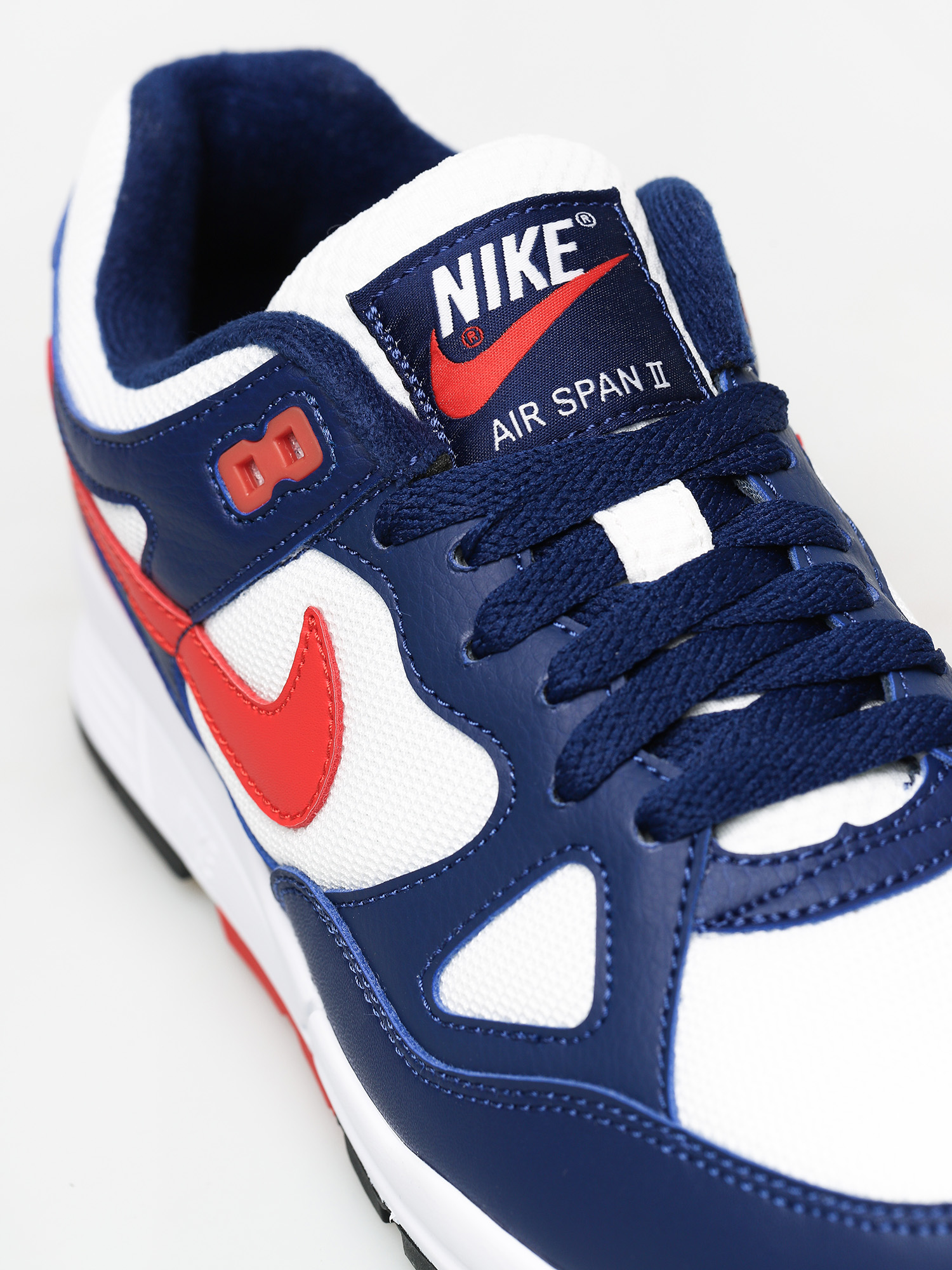 Cipők Nike Air Span II (blue void/habanero red white black)