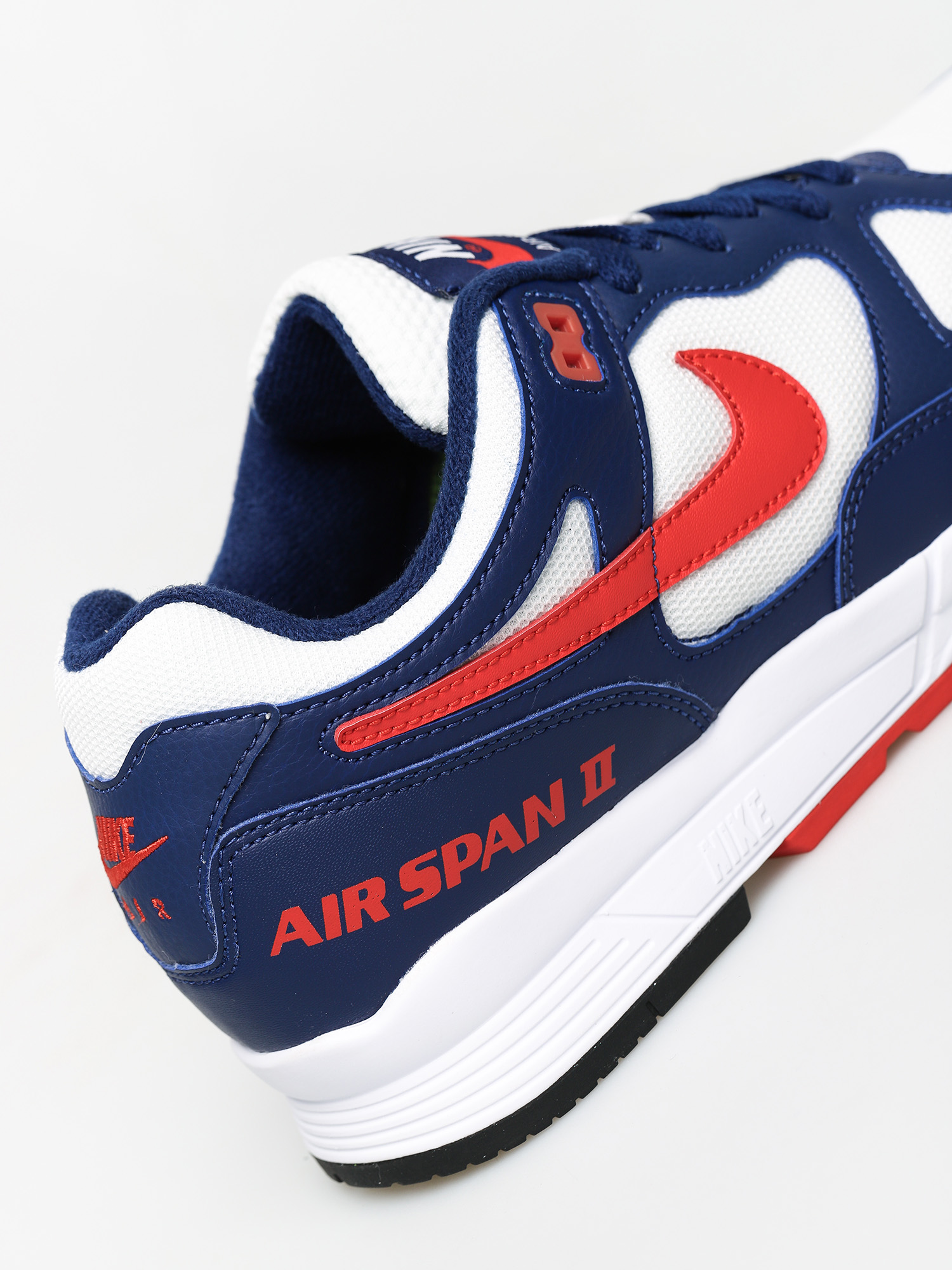 Cipők Nike Air Span II (blue void/habanero red white black)