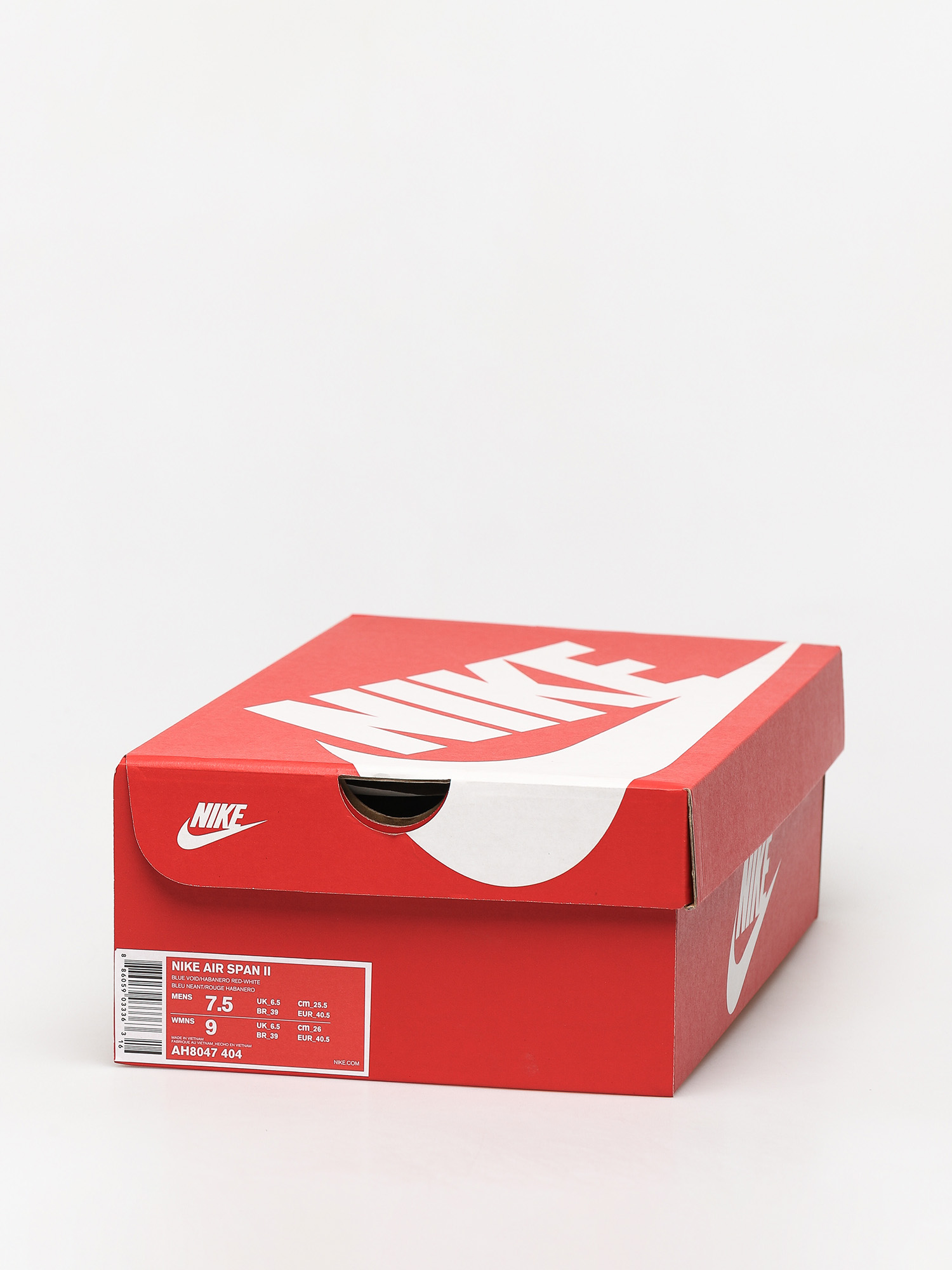 Cipők Nike Air Span II (blue void/habanero red white black)