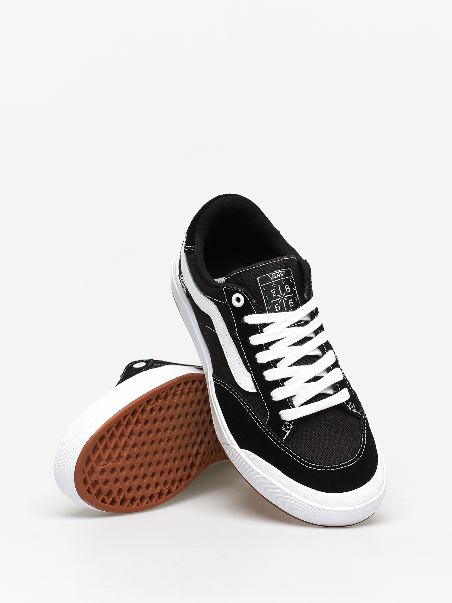 Vans Berle Pro Cipők (black/true white)