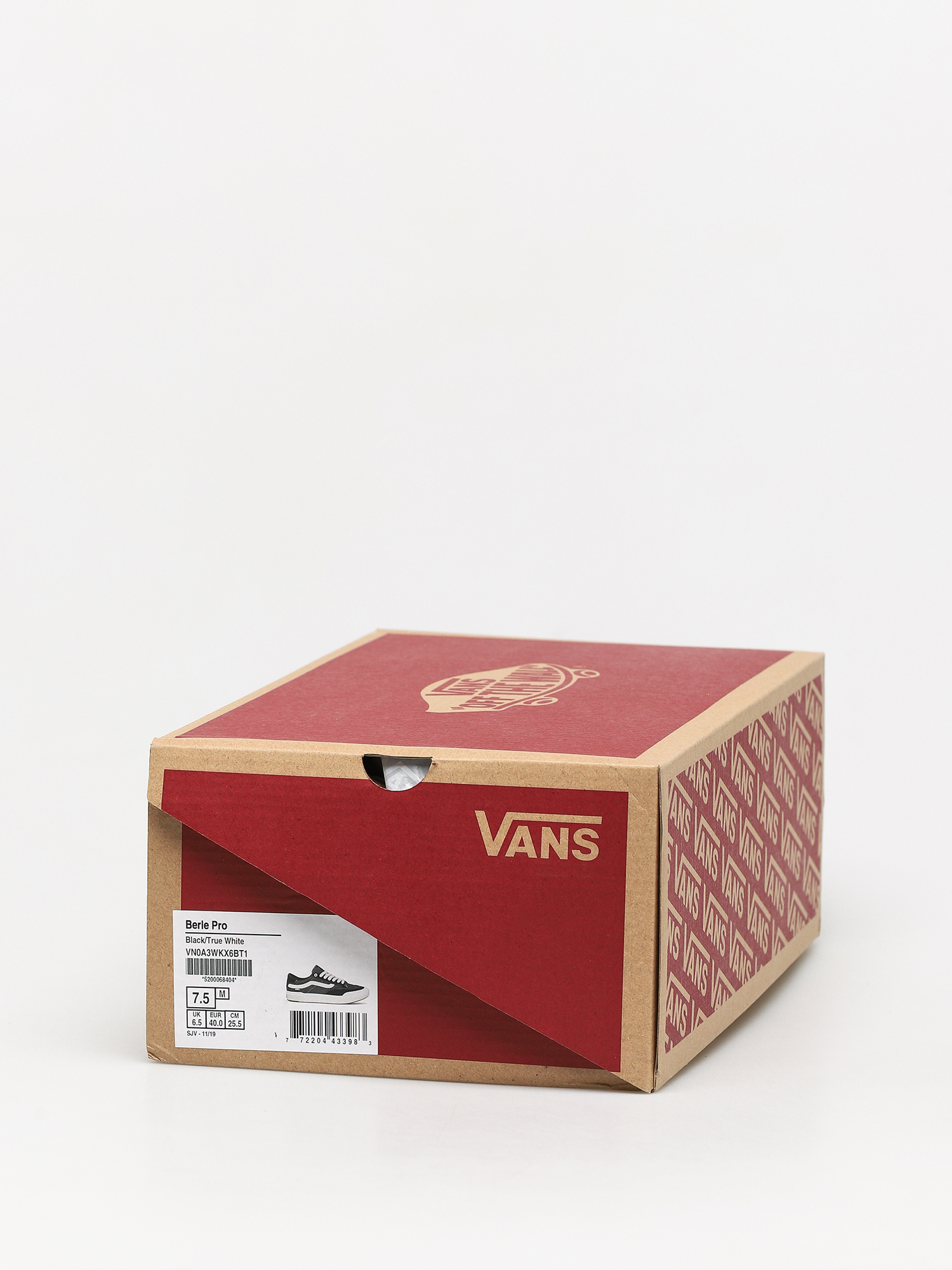 Vans Berle Pro Cipők (black/true white)