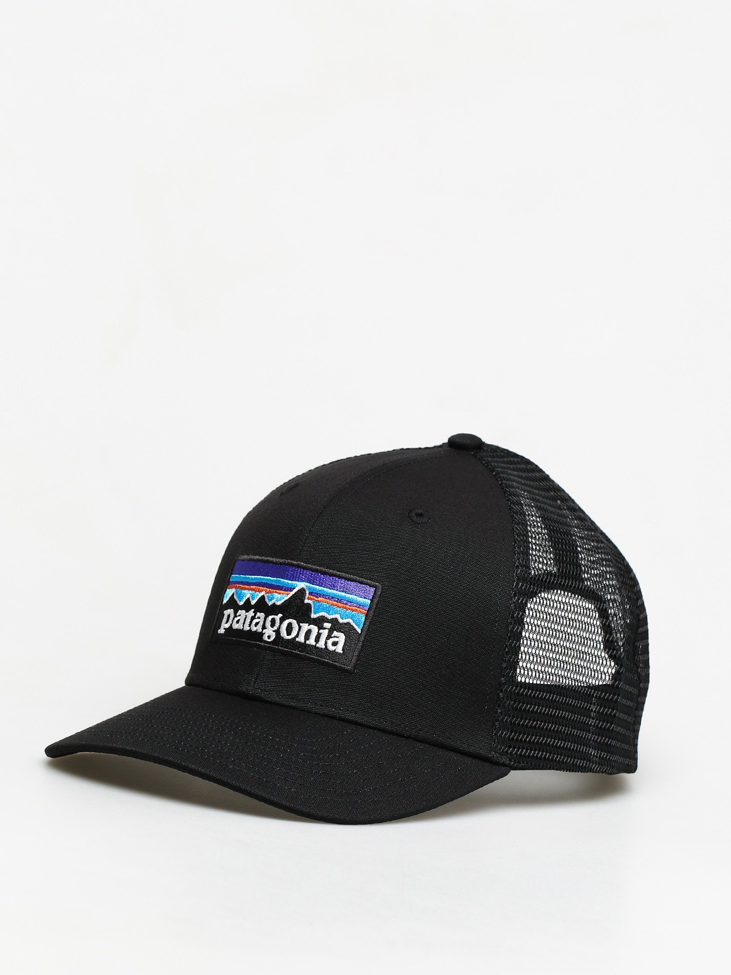 Patagonia P6 Logo Trucker ZD Baseball sapka (black)