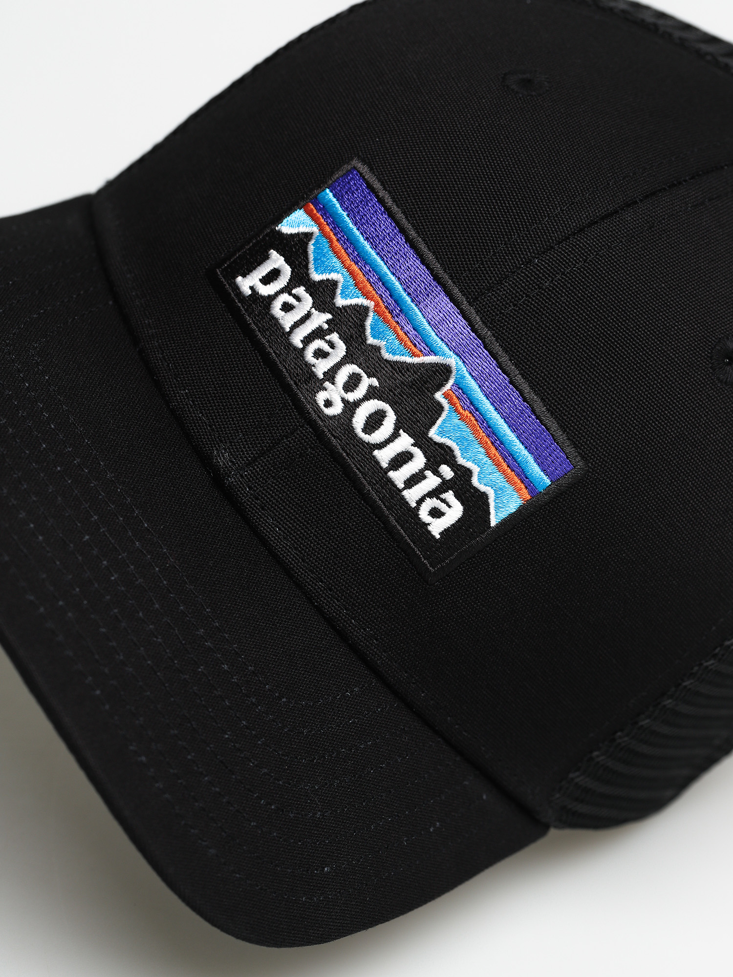 Patagonia P6 Logo Trucker ZD Baseball sapka (black)