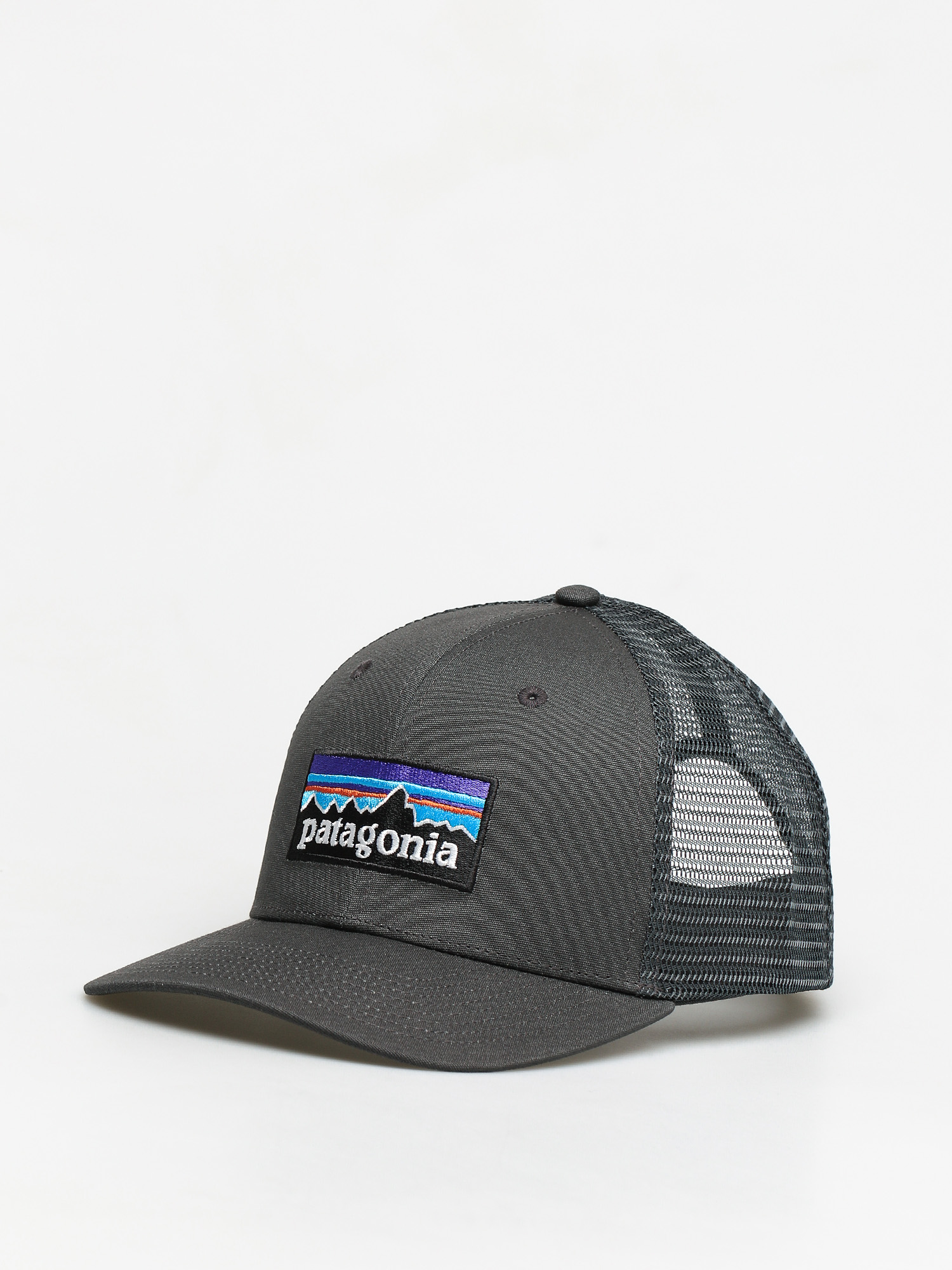 Baseball sapka Patagonia P6 Logo Trucker ZD (forge grey)