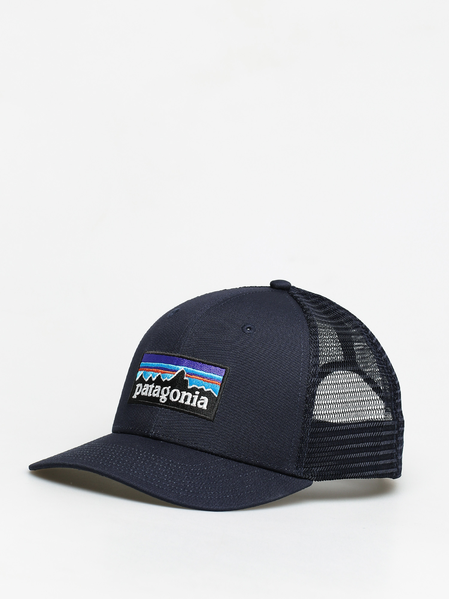Baseball sapka Patagonia P6 Logo Trucker ZD (navy blue)