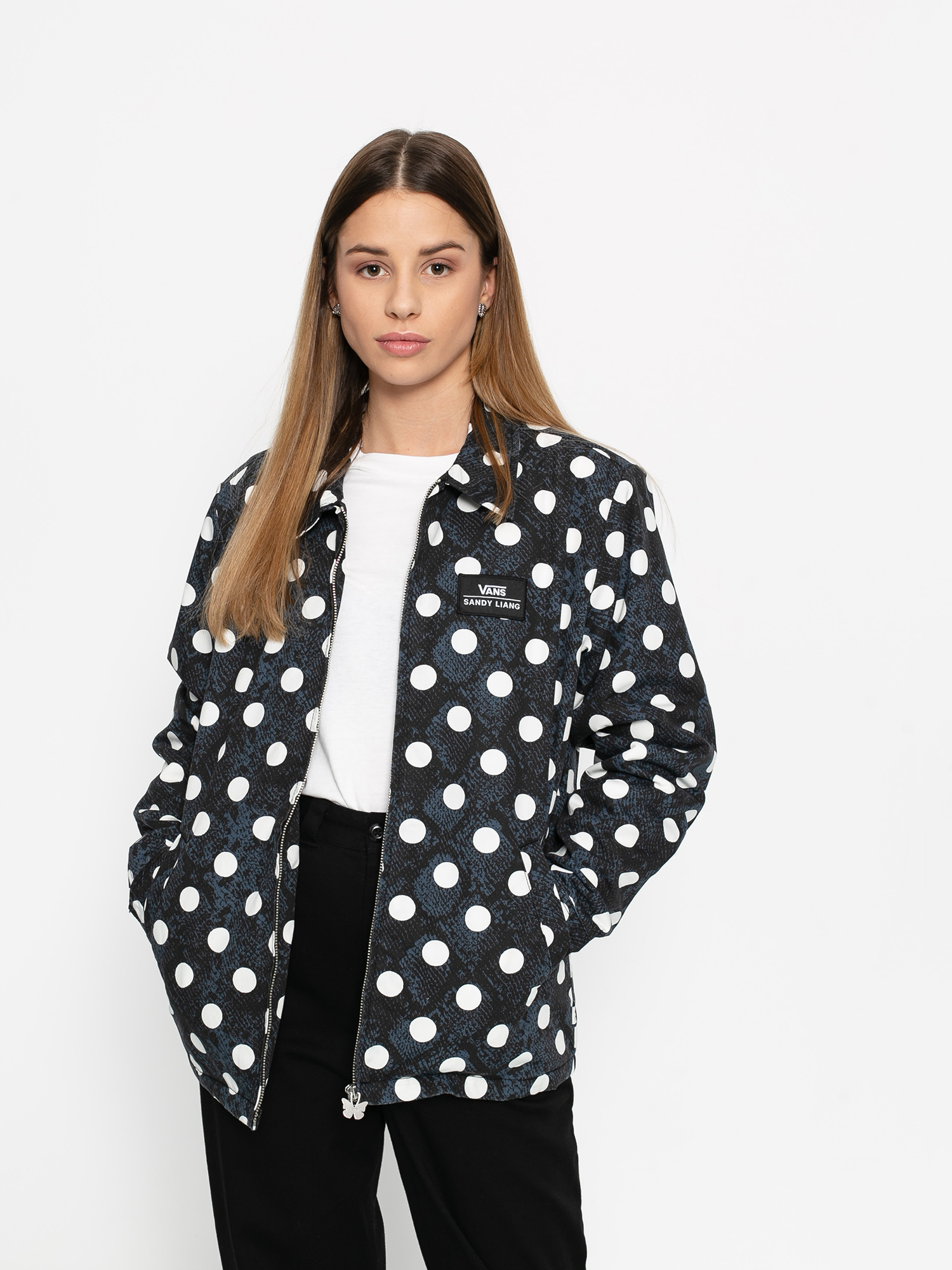 Vans Sandy Wmn Dzseki (midnight navy)