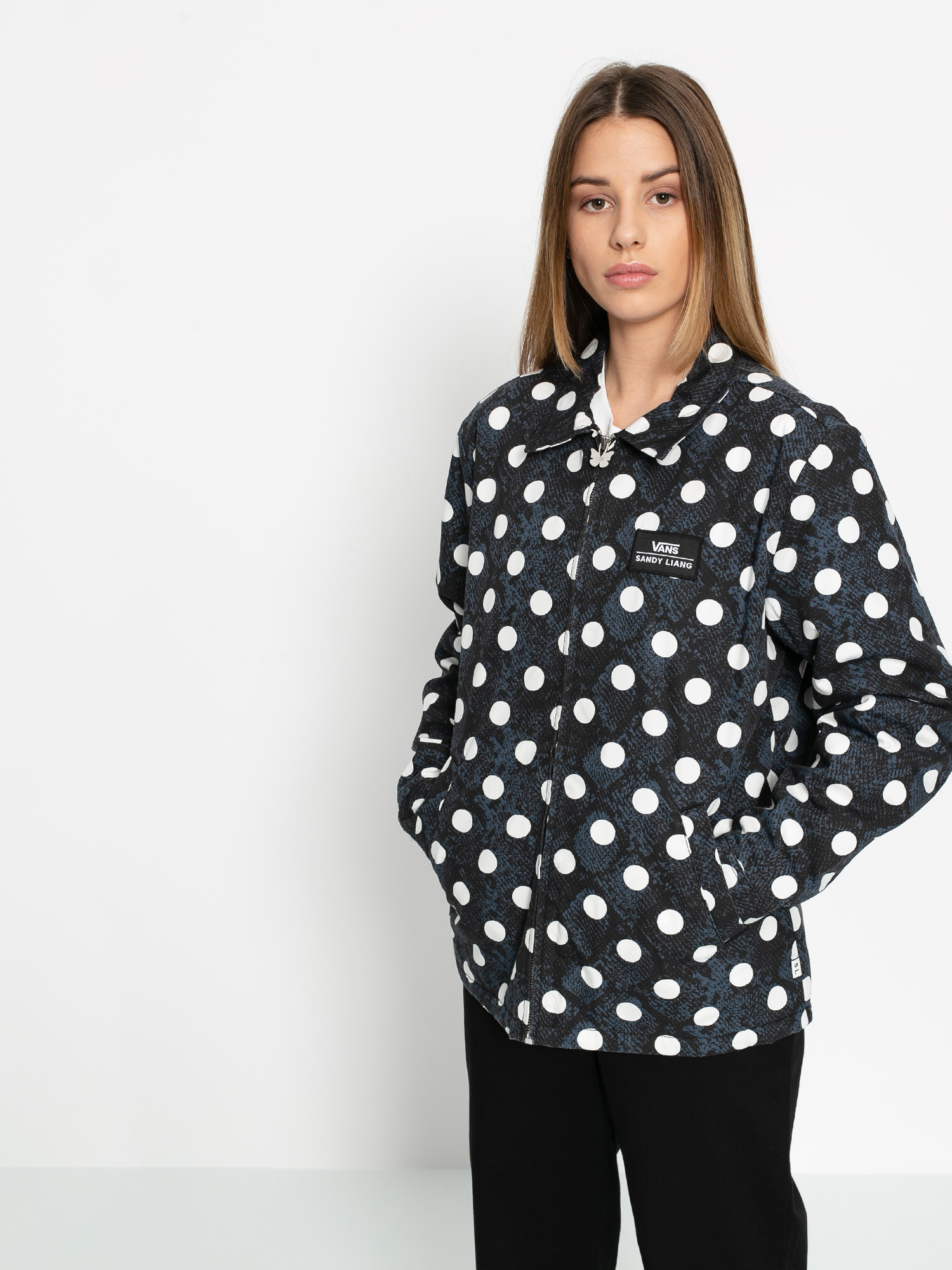 Vans Sandy Wmn Dzseki (midnight navy)