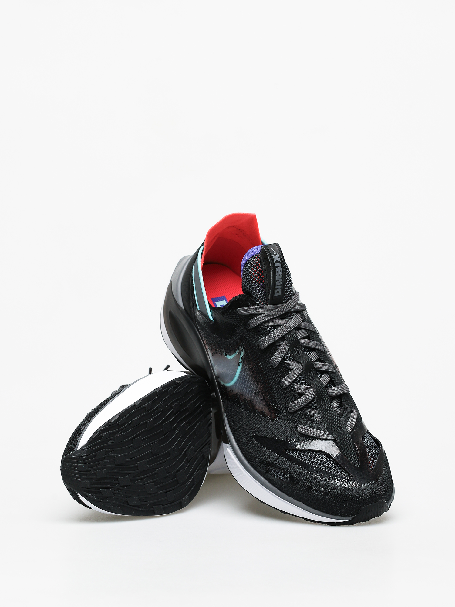 Nike Dimsix Signal Fk Cipők (black/dark grey red orbit rush violet)