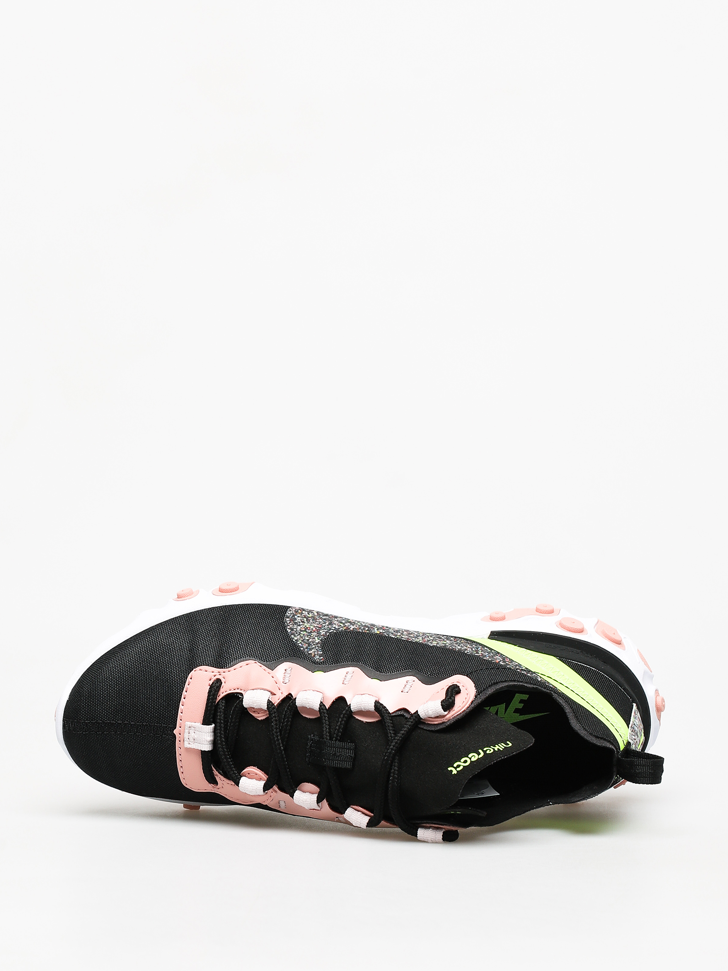 Cipők Nike React Element 55 Premium Wmn (black/volt coral stardust)