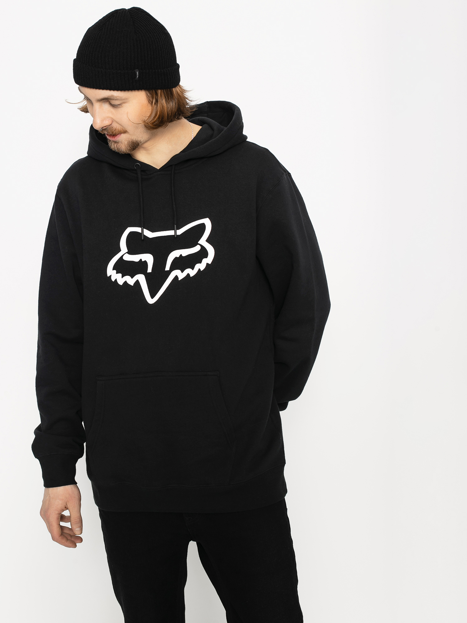 Fox Legacy Fox Head HD Kapucnis pulóver (blk)