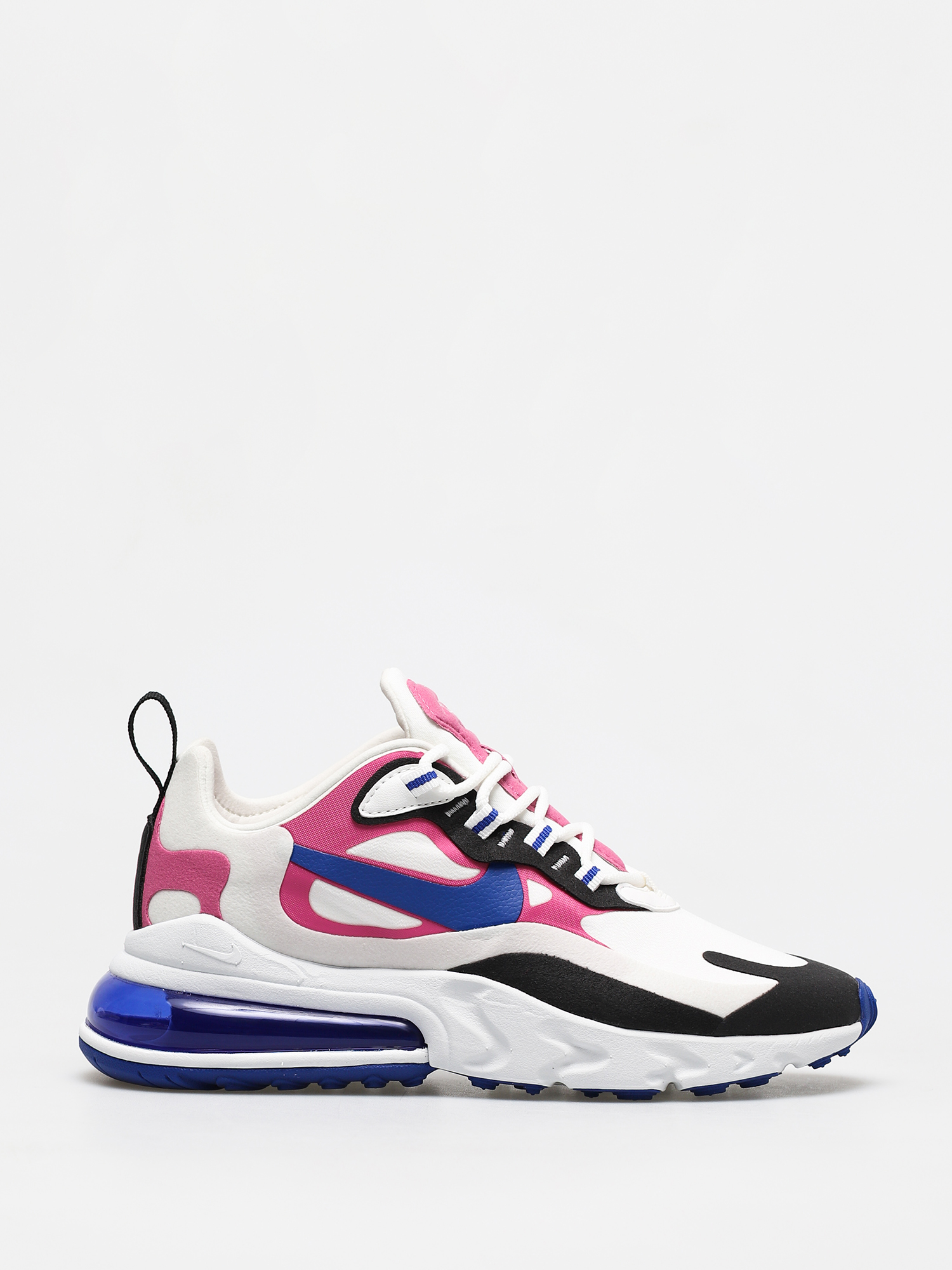 Nike Air Max 270 React Wmn Cipők (summit white/hyper blue cosmic fuchsia)