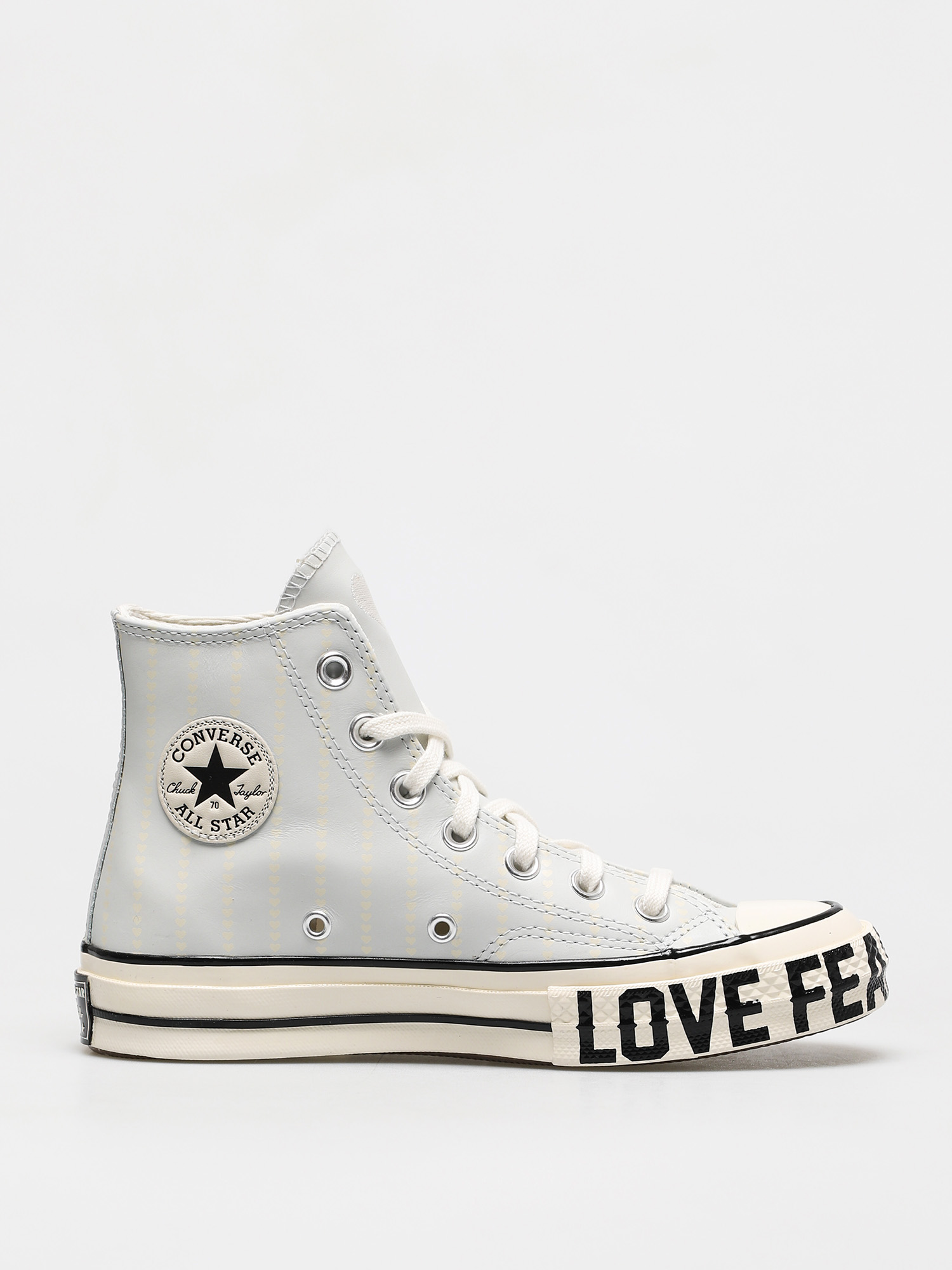 Converse Chuck 70 Hi Wmn Tornacipők (grey/gum)