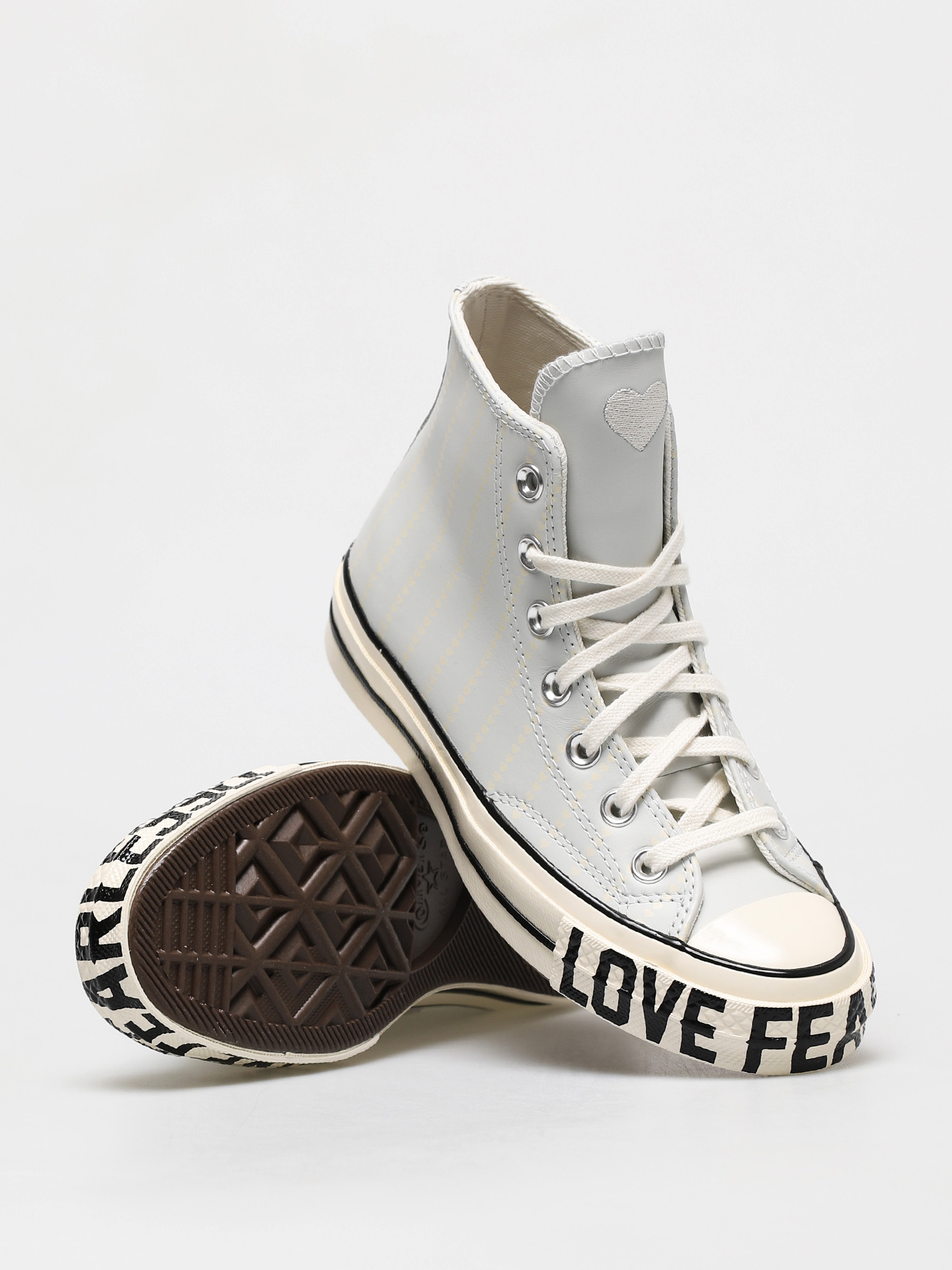 Converse Chuck 70 Hi Wmn Tornacipők (grey/gum)