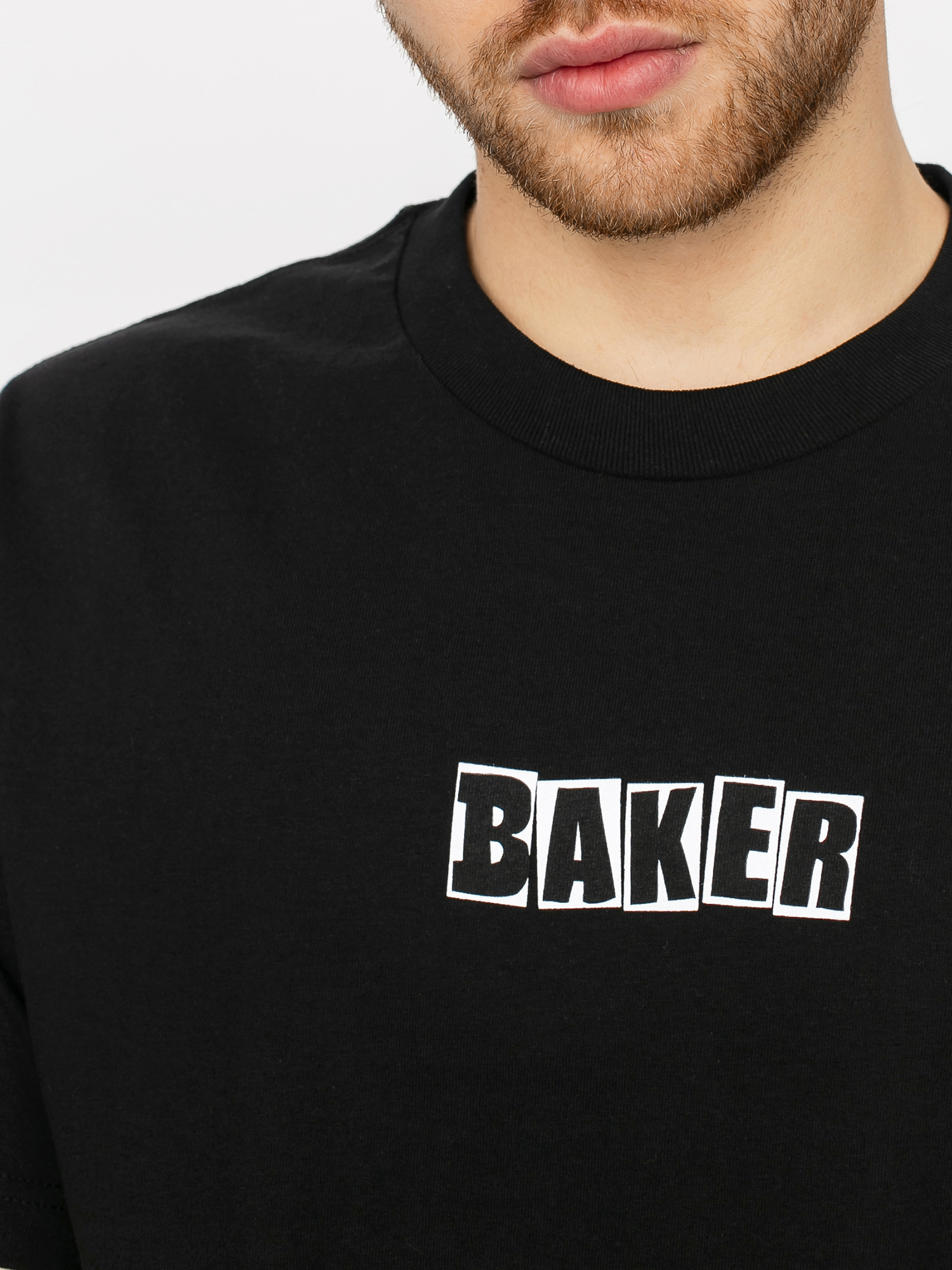 Ujjatlan felső Baker Brand Logo (black)