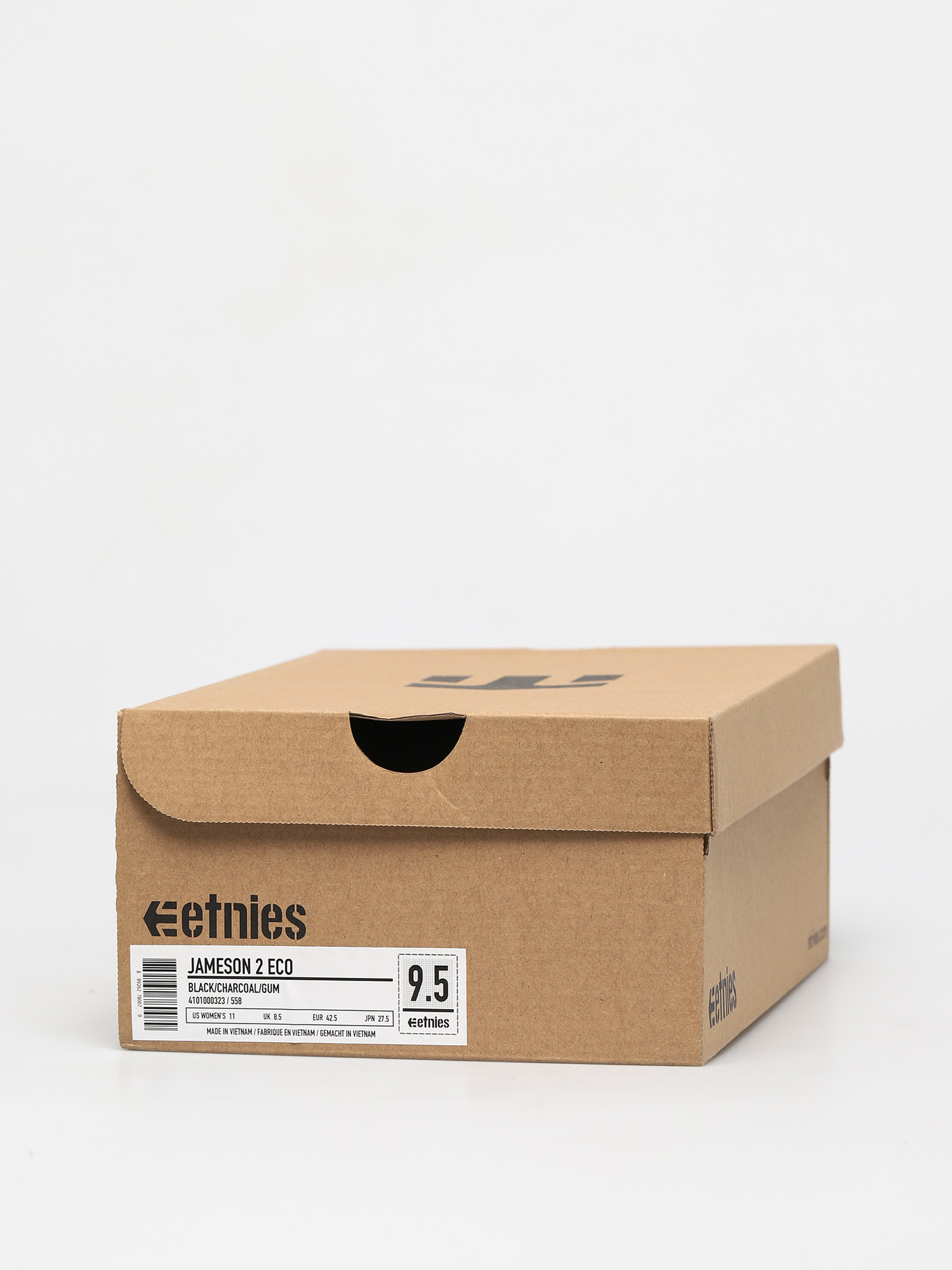 Etnies Jameson 2 Eco Cipők (black/charcoal/gum)