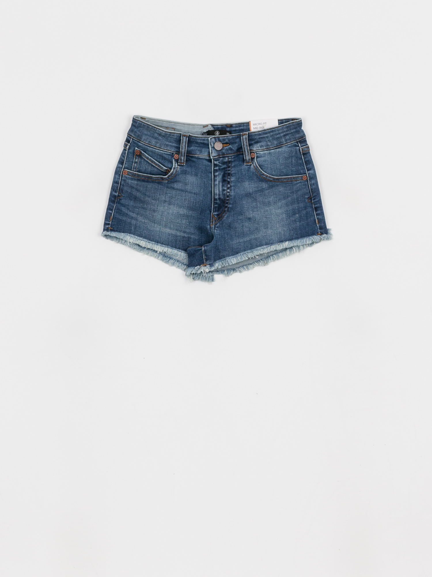 Volcom Stoney Stretch Wmn Rövidnadrág (indigo ridge wash)