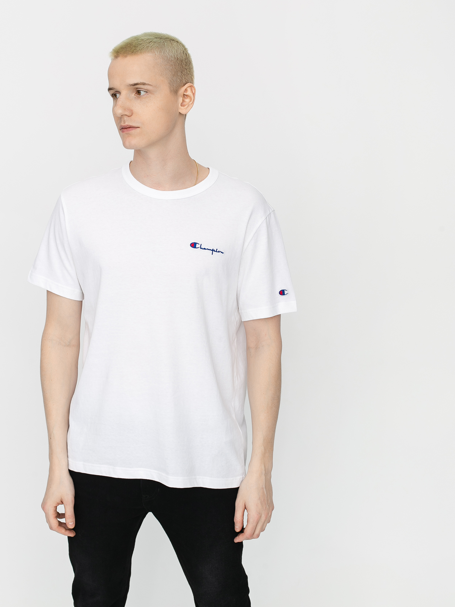 Champion Crewneck 214279 Ujjatlan felső (wht)