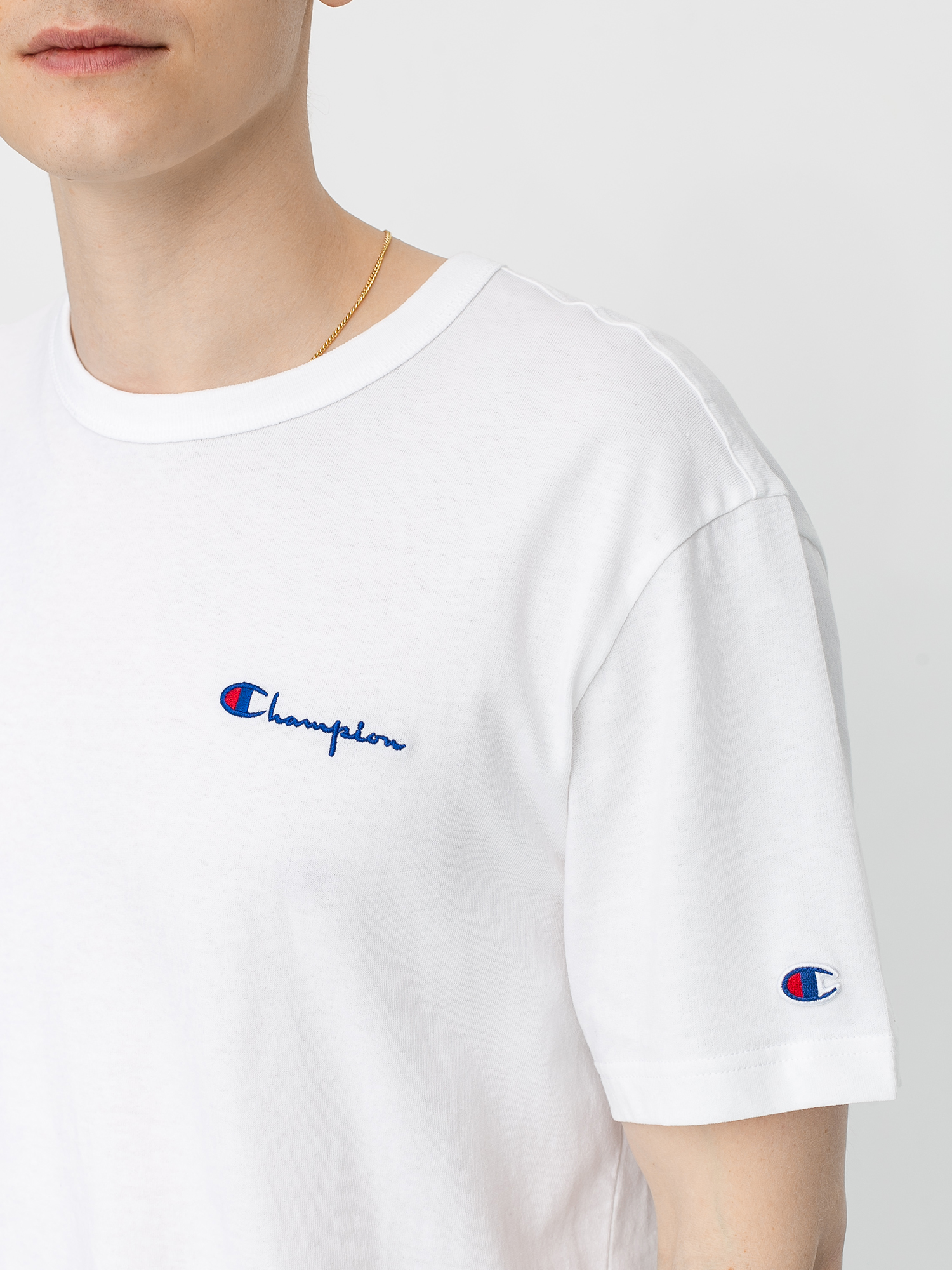 Champion Crewneck 214279 Ujjatlan felső (wht)