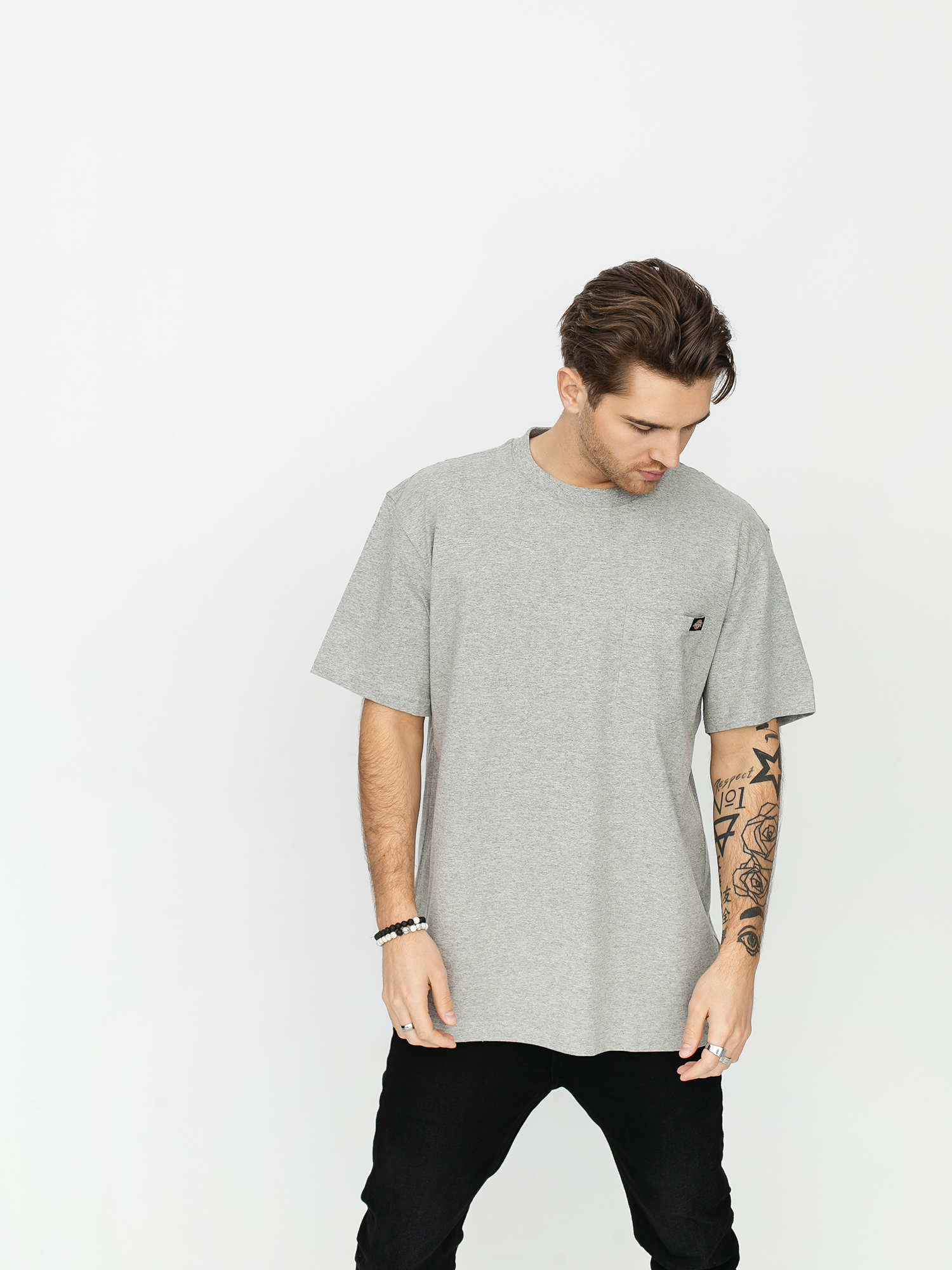 Dickies Porterdale Ujjatlan felső (heather grey)
