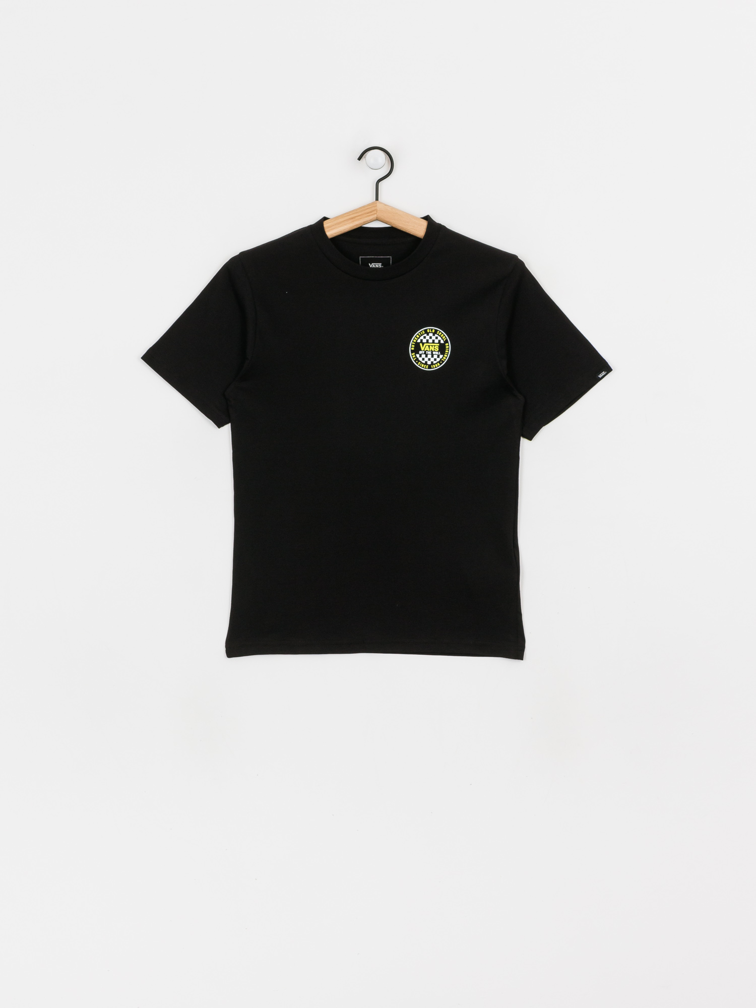 Vans Checker OG Ujjatlan felső (black/sulphur spring)