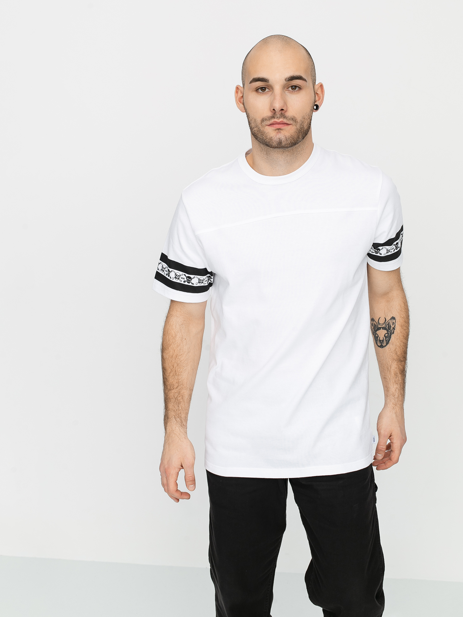 Vans Anaheim Factory Og Skull Ujjatlan felső (white)