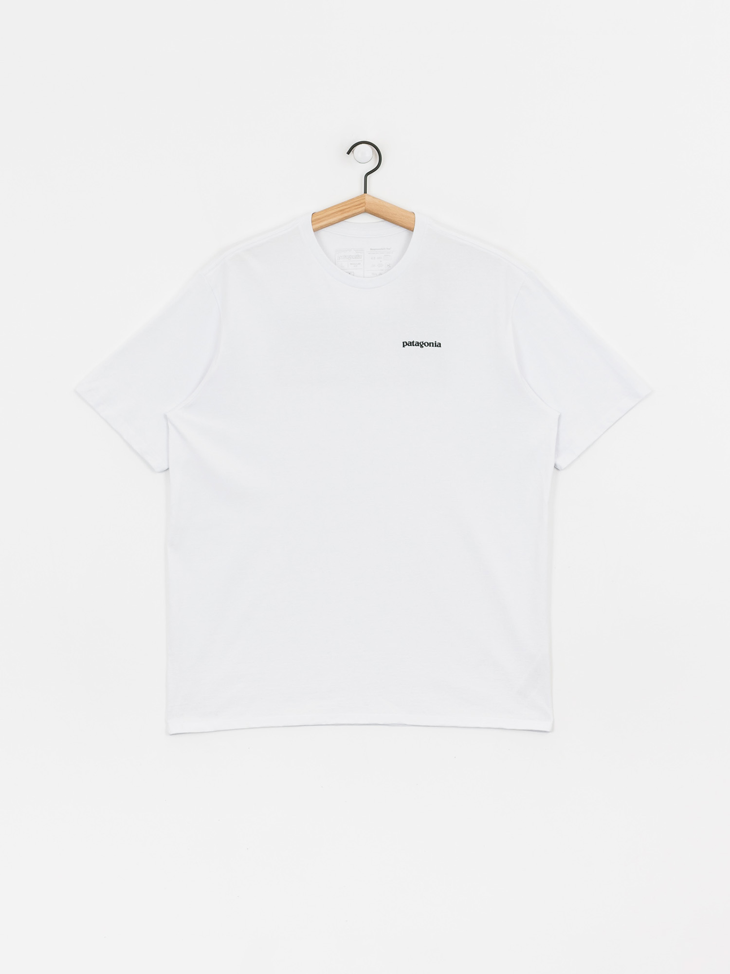 Patagonia P6 Logo Responsibili Ujjatlan felső (white)