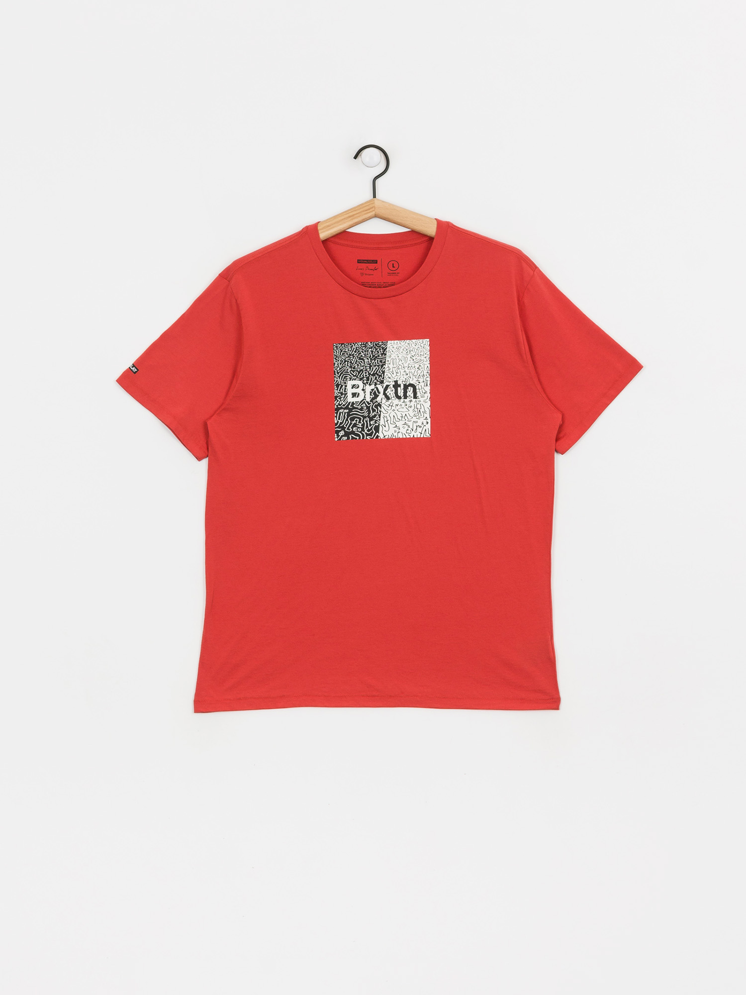 Brixton Crowd Art Ujjatlan felső (coral)