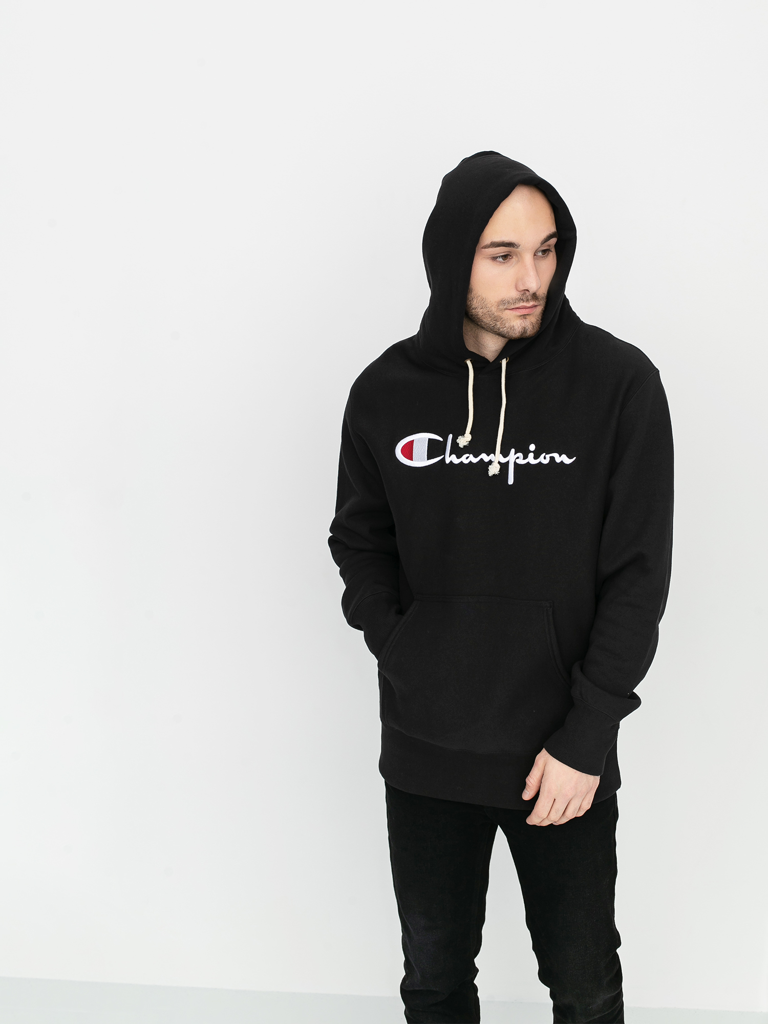 Champion Sweatshirt HD 215159 Kapucnis pulóver (nbk)