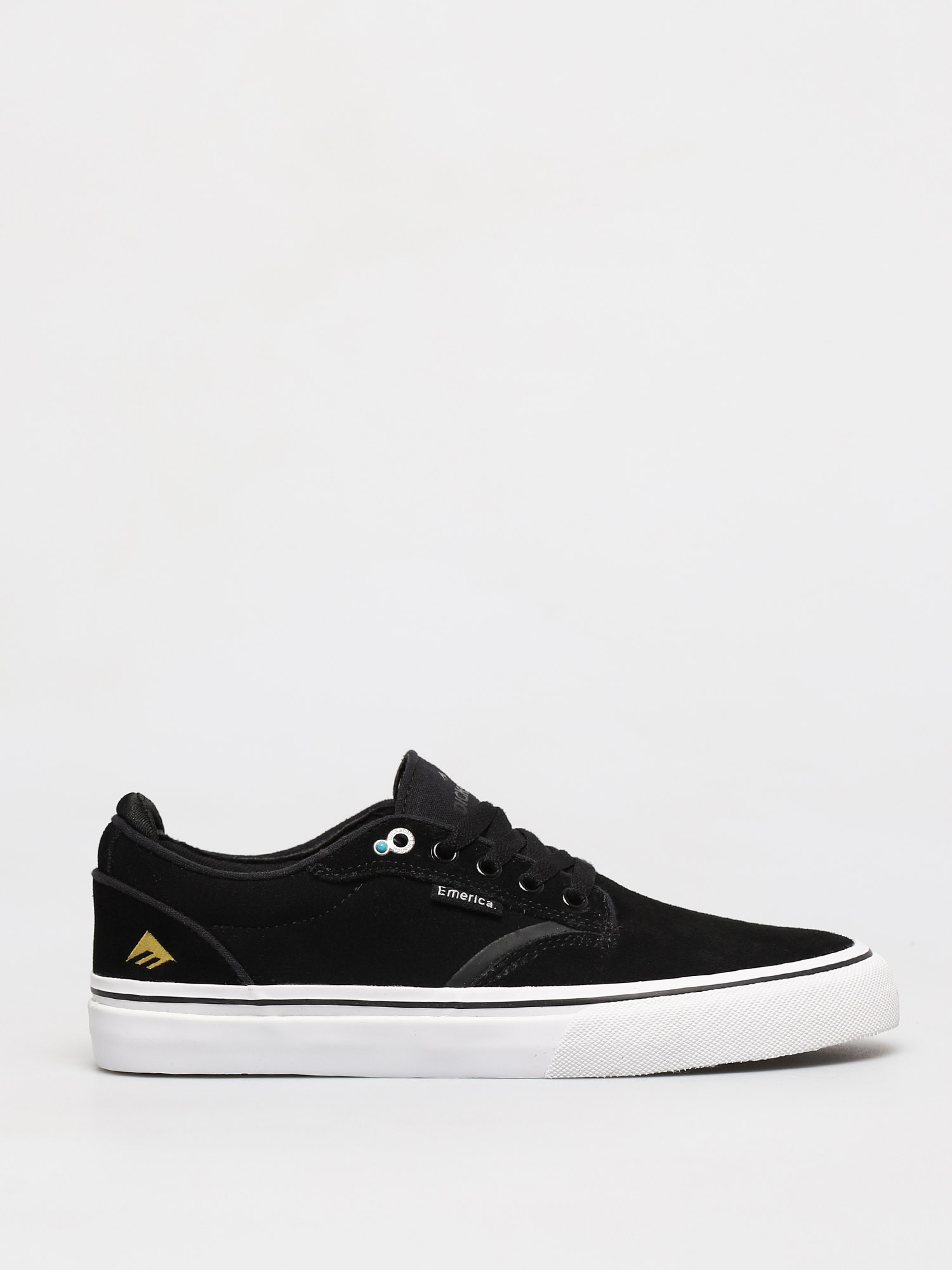 Emerica Dickson Cipők (black/white/gold)