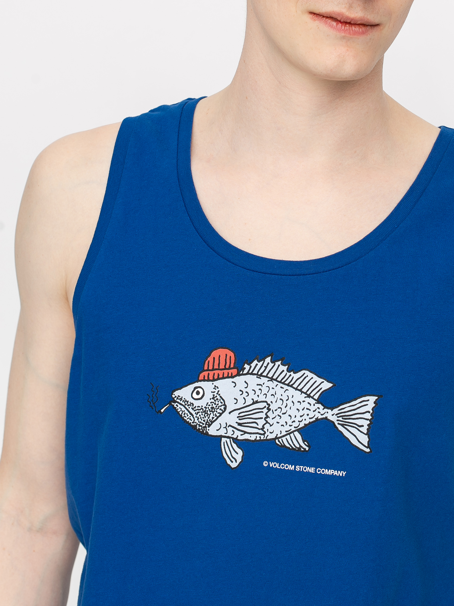 Volcom Trout There Ltw Tt Ujjatlan felső (deep water)