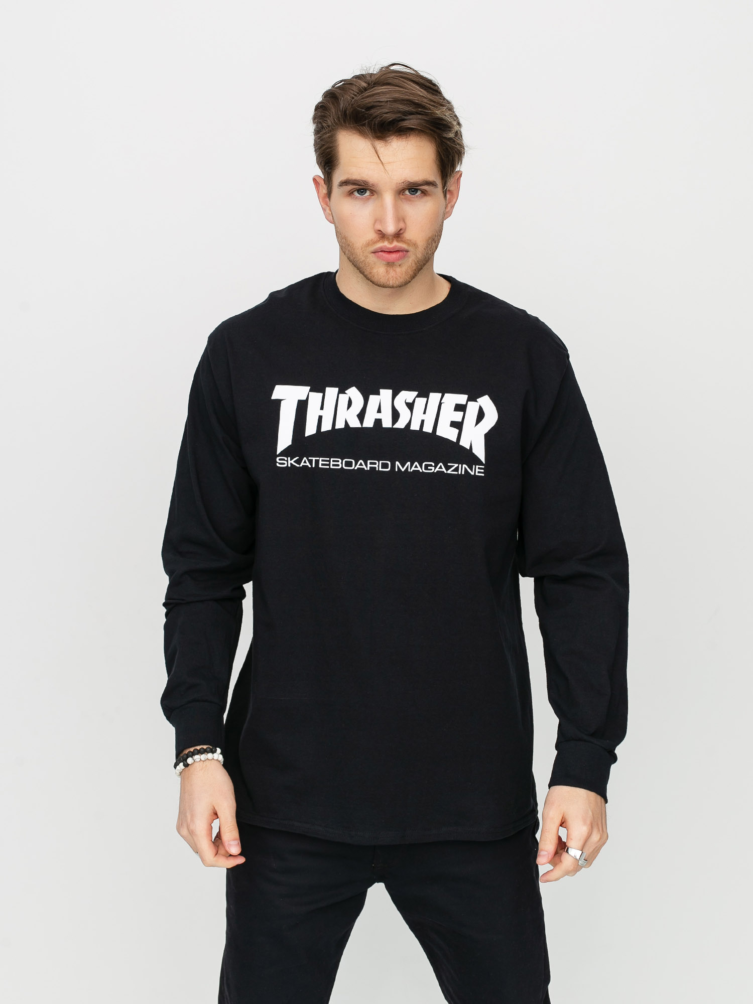 Thrasher Skate Mag Hosszu00fa ujju00fa felsu0151 (black)