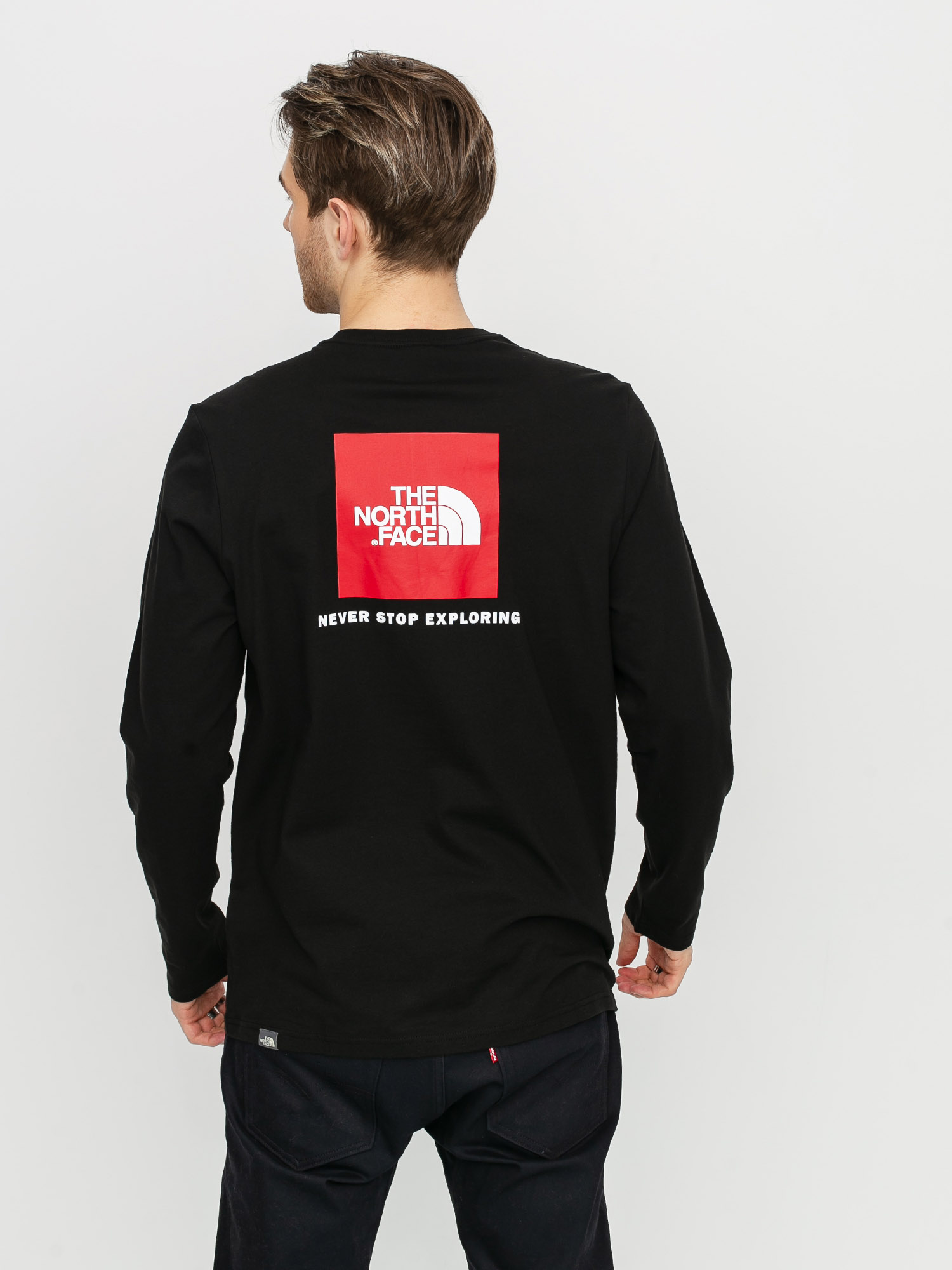 The North Face Redbox Hosszú ujjú felső (tnf black)