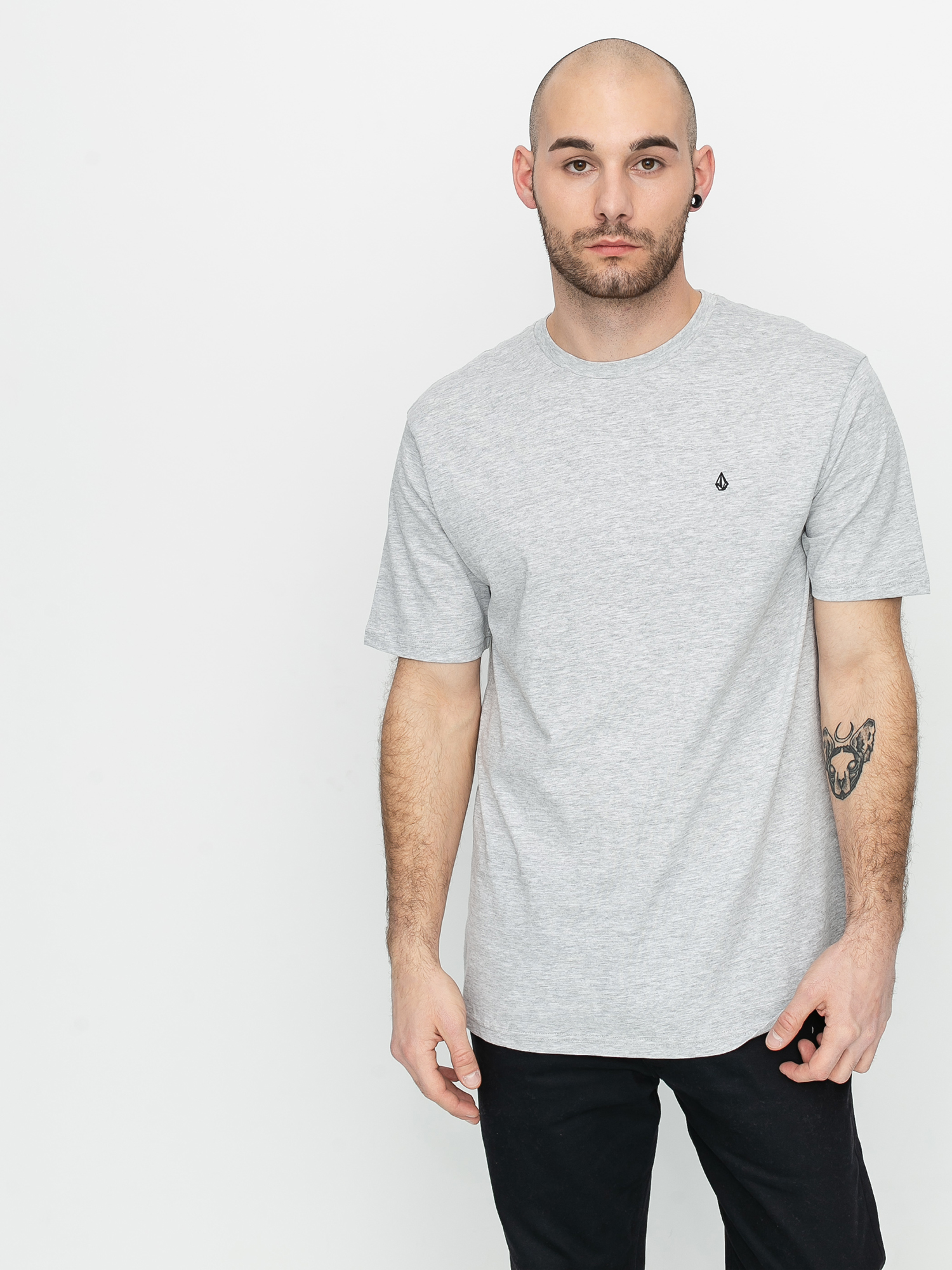 Volcom Stone Blanks Bsc Ujjatlan felső (heather grey)