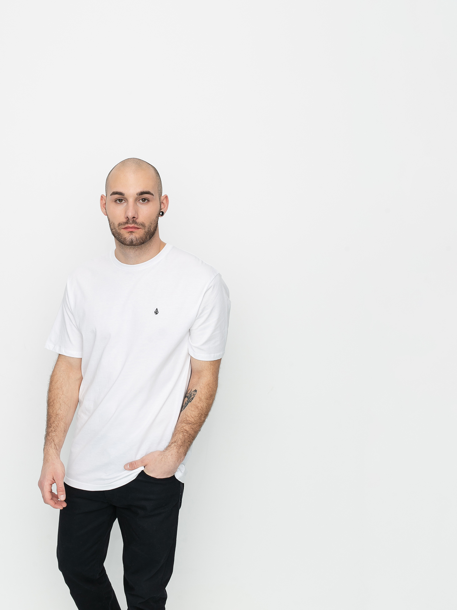 Volcom Stone Blanks Bsc Ujjatlan felső (white)