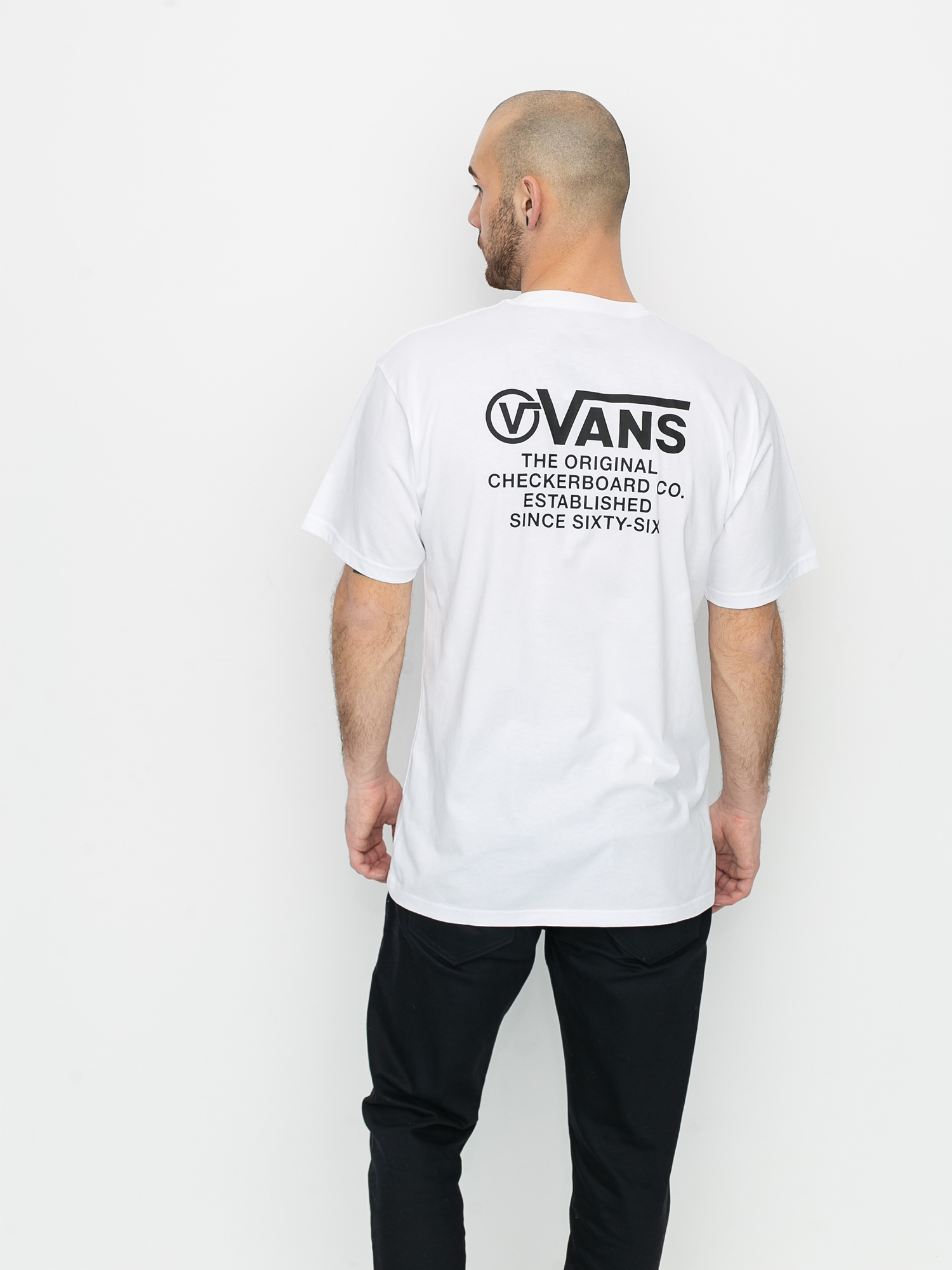 Vans Distortion Type Ujjatlan felső (white)