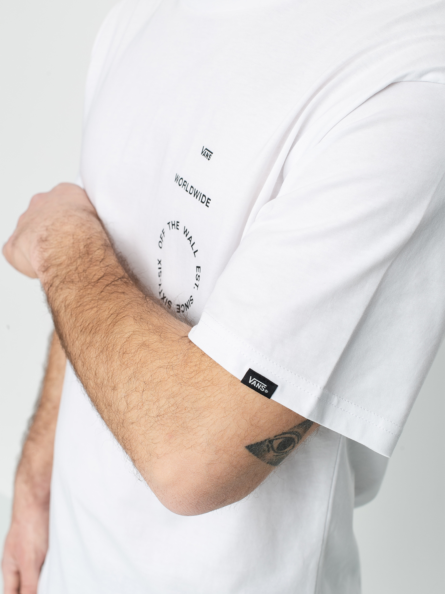 Vans Distortion Type Ujjatlan felső (white)