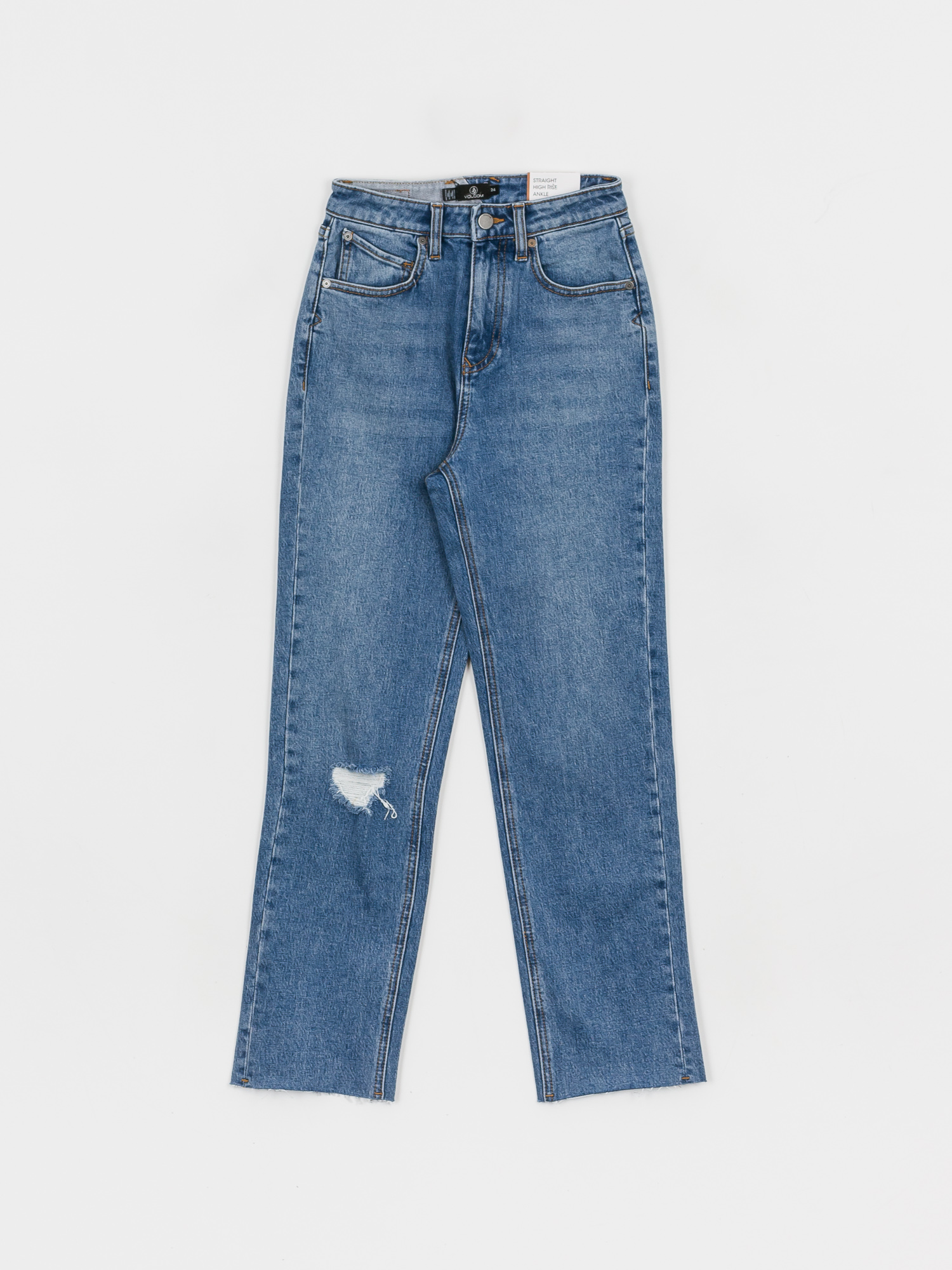 Volcom Stoned Straight Wmn Kisnadrág (standard issue blue)