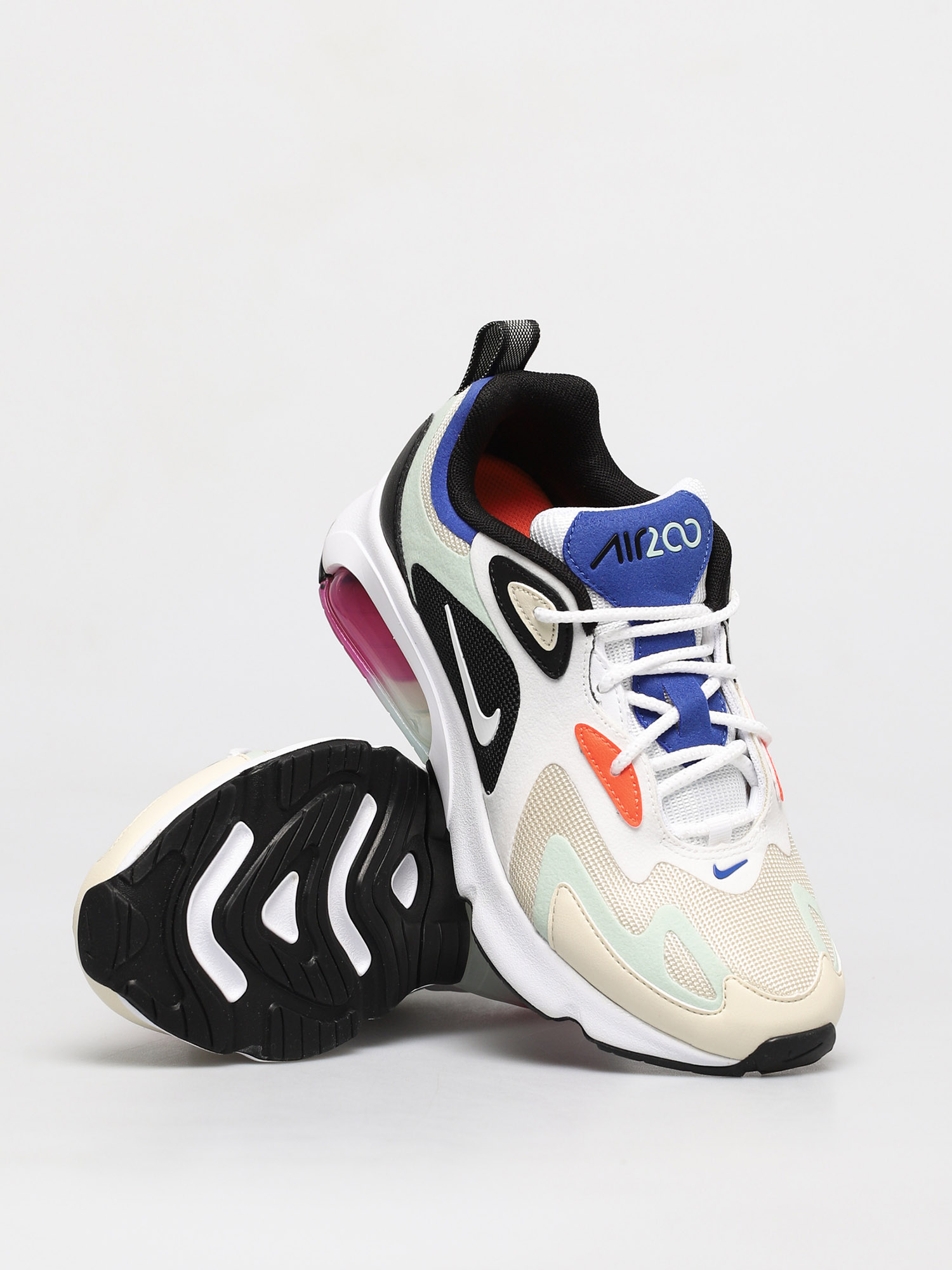 Nike Air Max 200 Wmn Cipők (fossil/white black pistachio frost)
